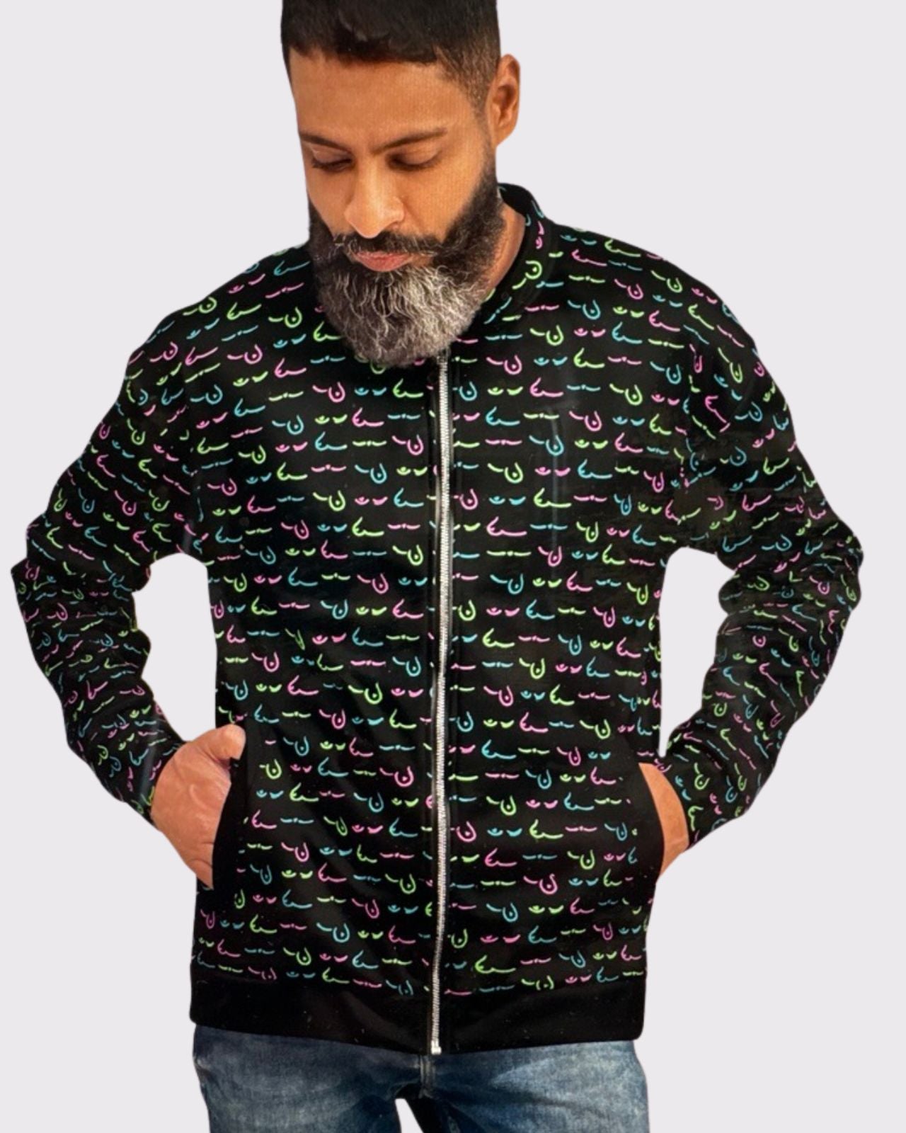 Metavivor Unisex Bomber Jacket、mySite、bengalsvssteelers