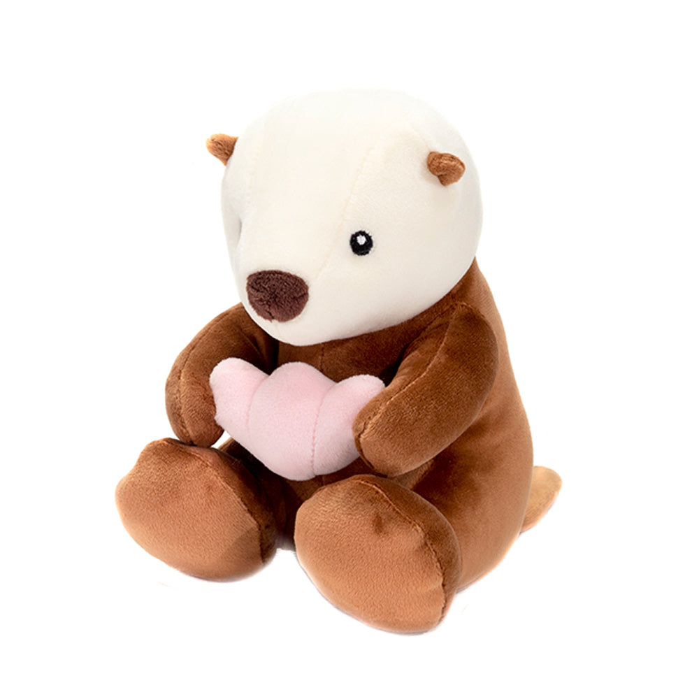 POCKET HUGGABLES - 6IN SEA OTTER HOLDING SHELL、mySite、g9winljtr