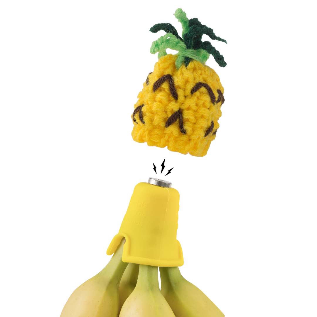 Pineapple Nana Hat | Includes 2 Stretchy Silicone Caps with Magnets、mySite、hinf8tx79