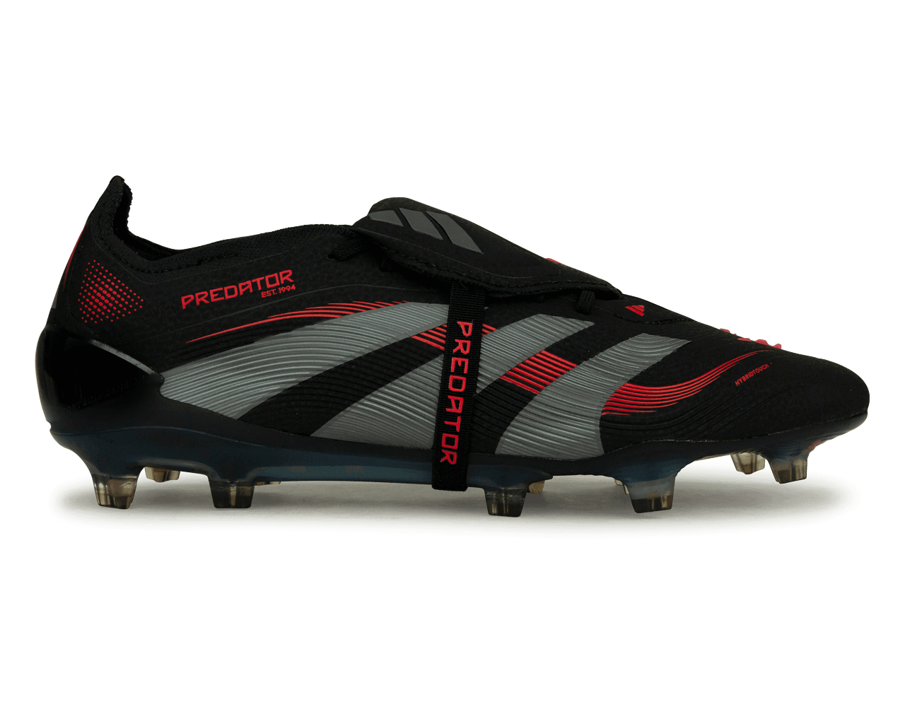 adidas Men's Predator Elite Foldover Tongue FG Black/Metallic/Red、mySite、bottomscart