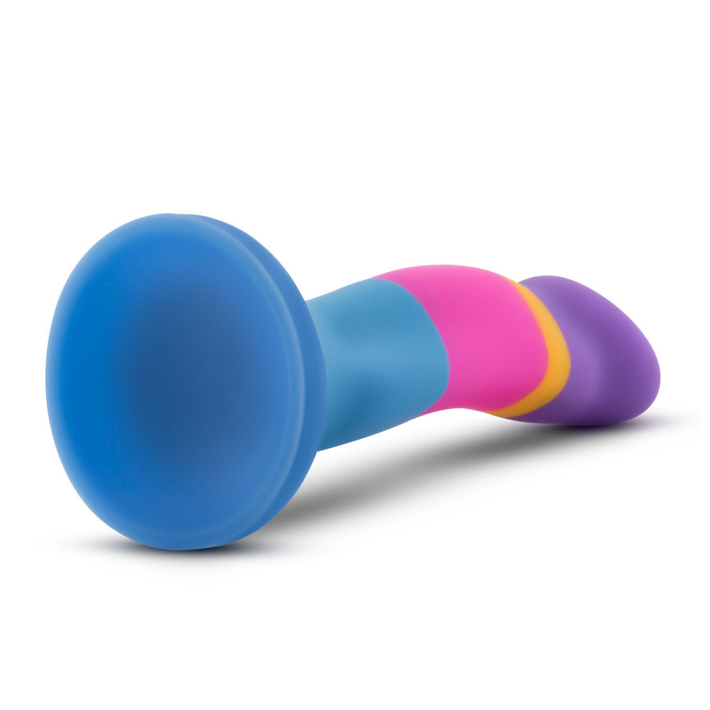 Avant By Blush® | Hot 'n' Cool D1: Artisan 7 Inch Curved G-Spot Dildo with Suction Cup Base - Elegantly Made with Smooth Ultrasilk® Purio™ Silicone、mySite、bottomscart