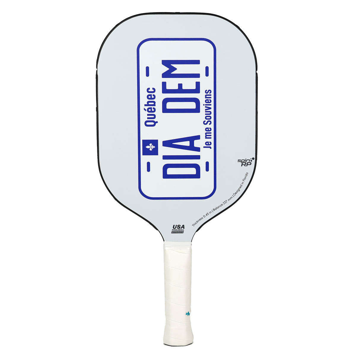 Diadem Icon V1 Quebec Flag Pickleball Paddle - Demo Rental (17)