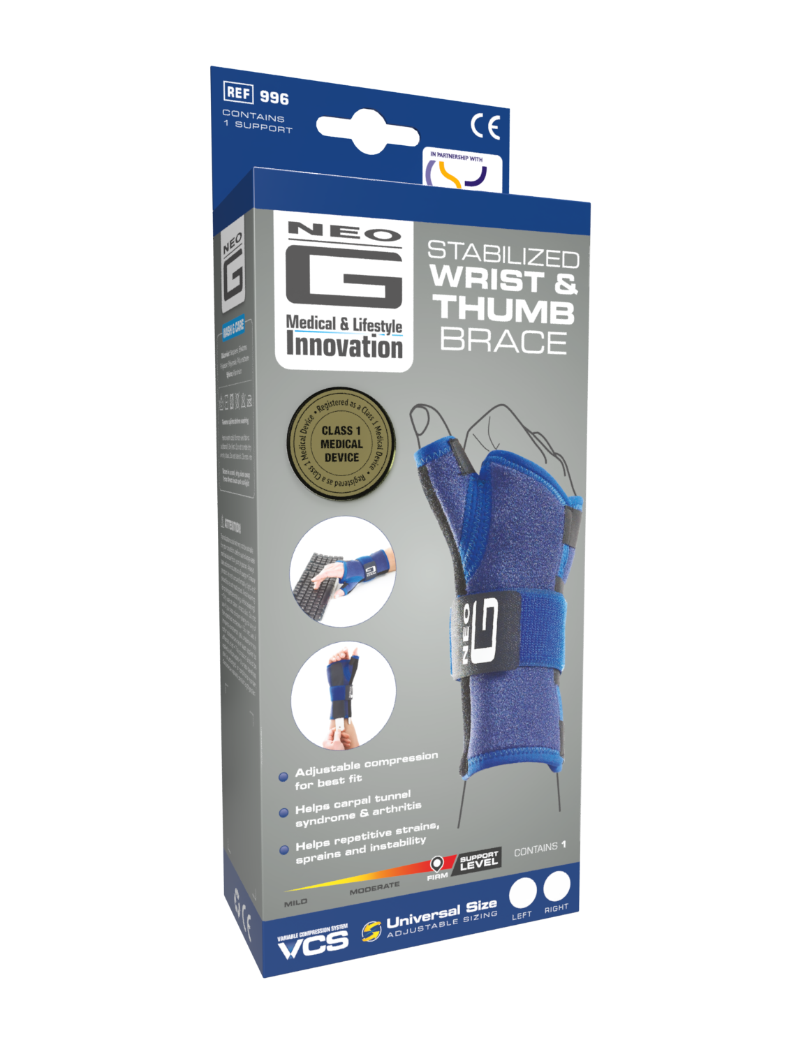  Stabilized Wrist and Thumb Brace、mySite、preschool7hills