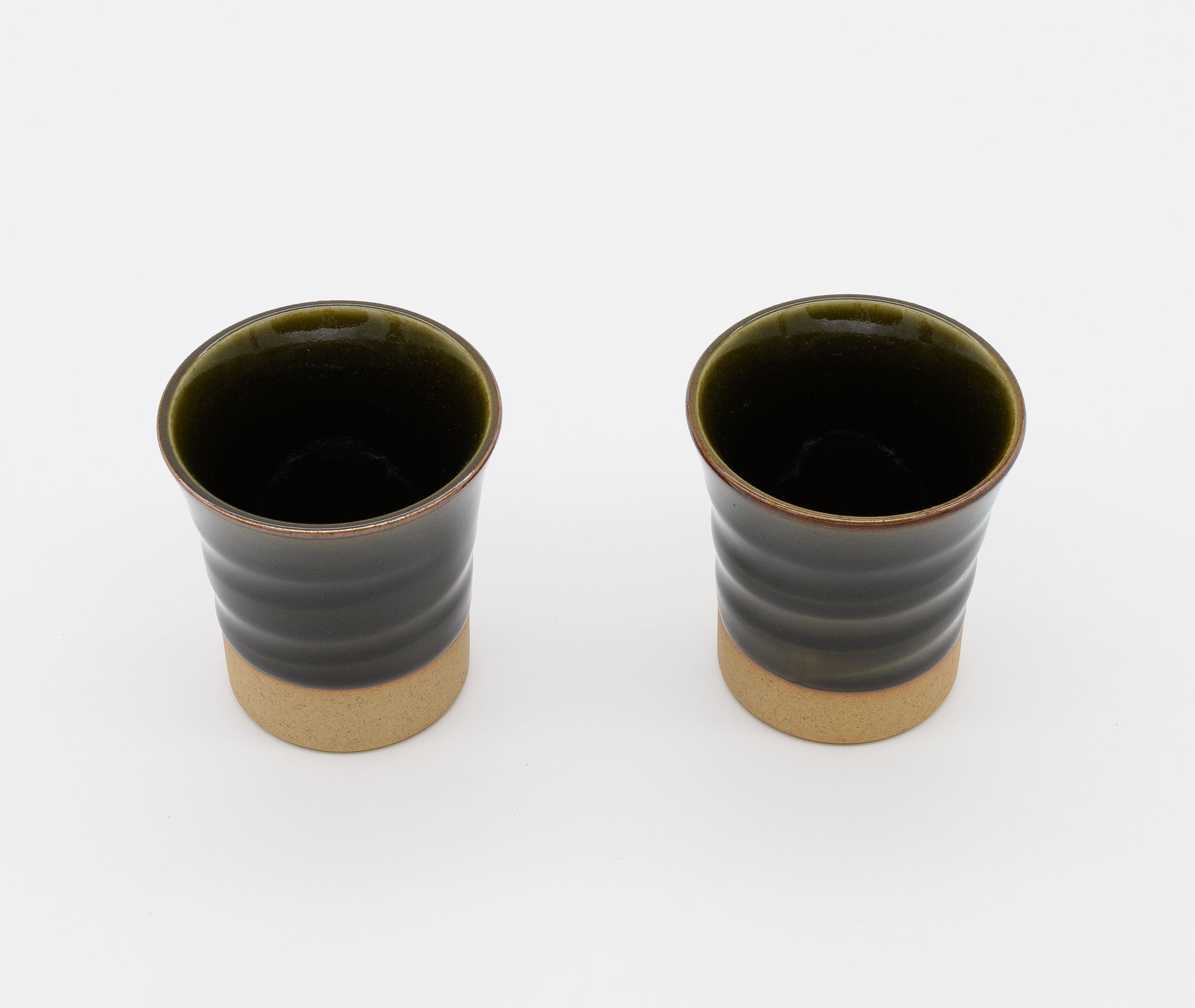 Oribe Glazed Bamboo Cup - Pair、mySite、topwebapps