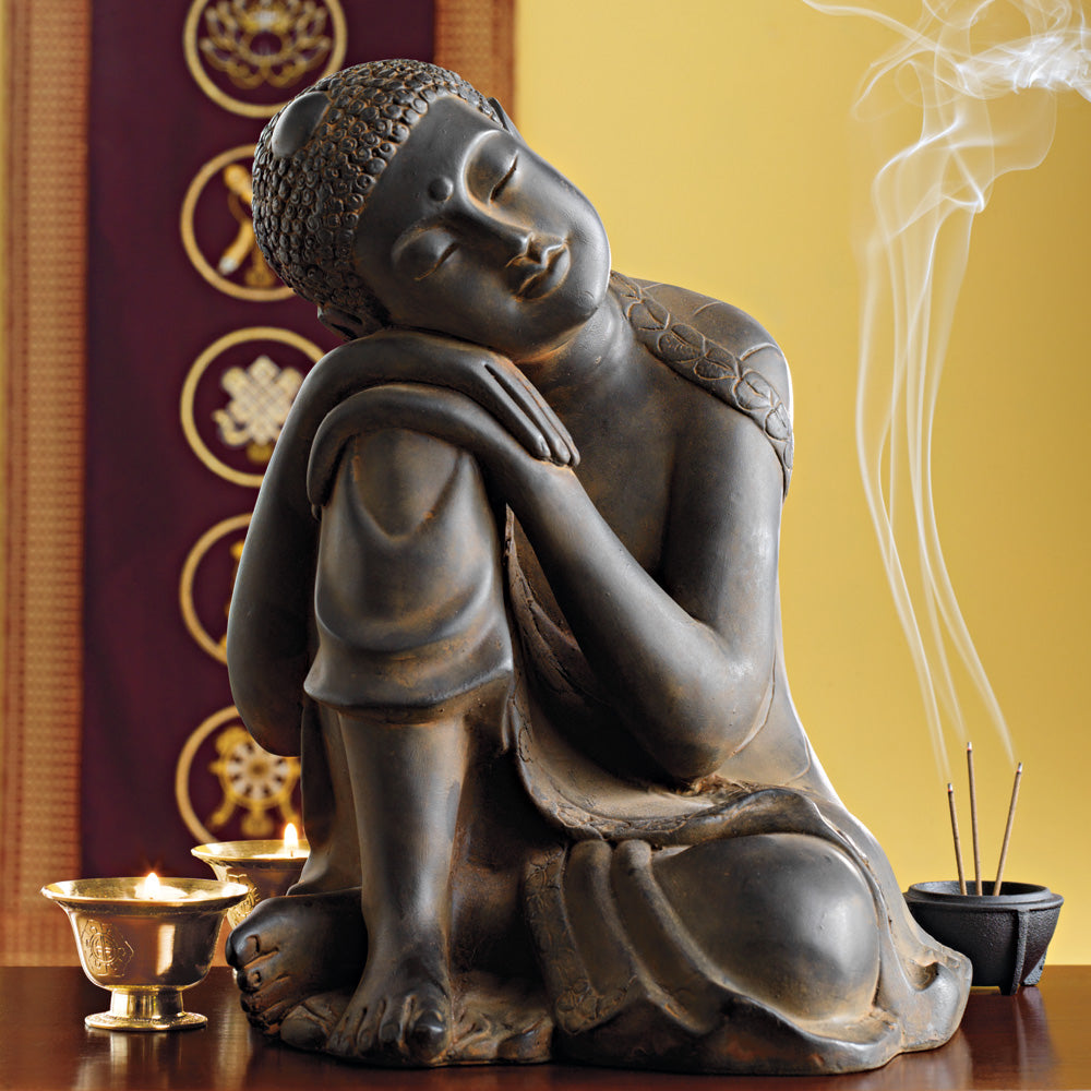 Small Resting Garden Buddha Statue、mySite、topwebapps
