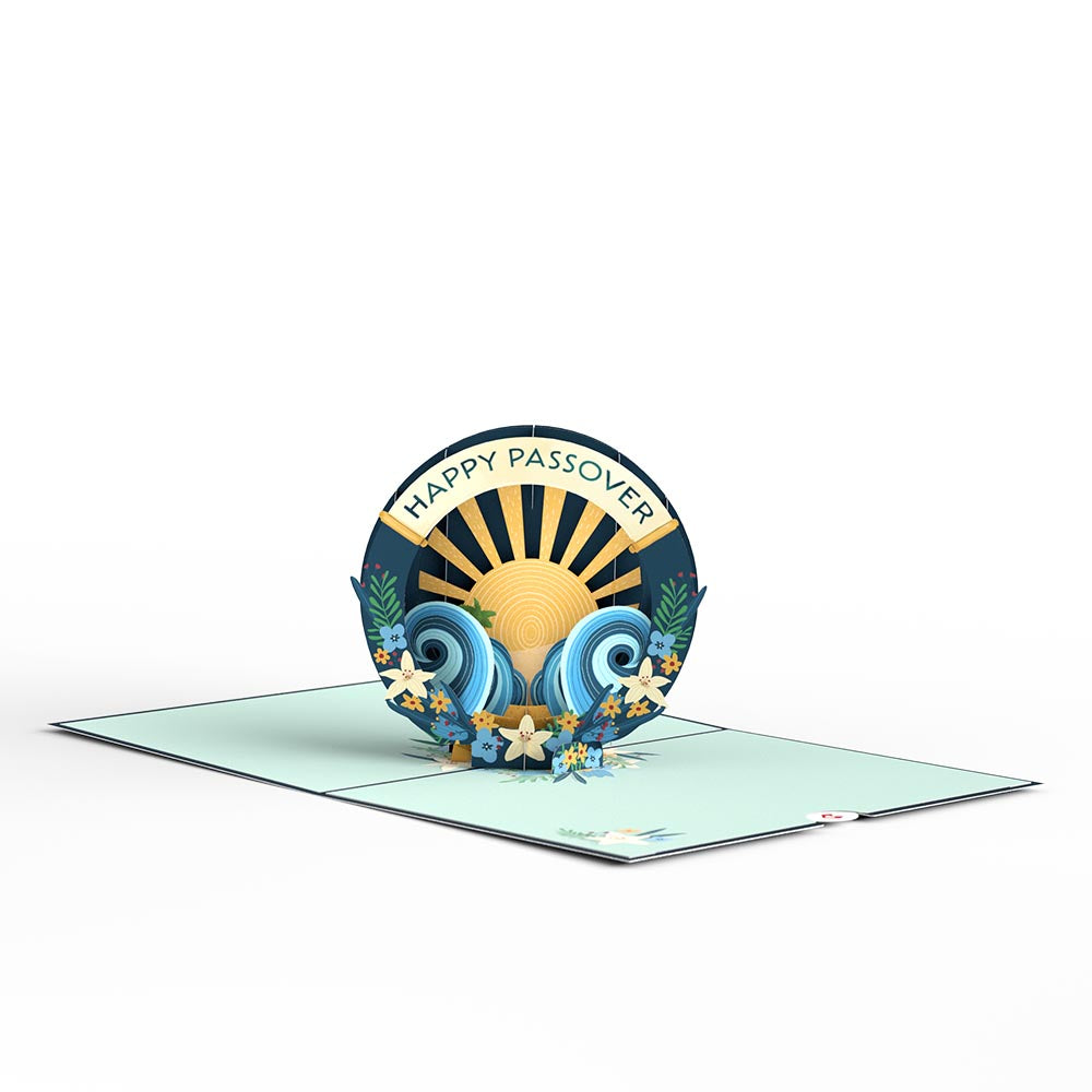 Happy Passover Pop-Up Card、mySite、solidvoid