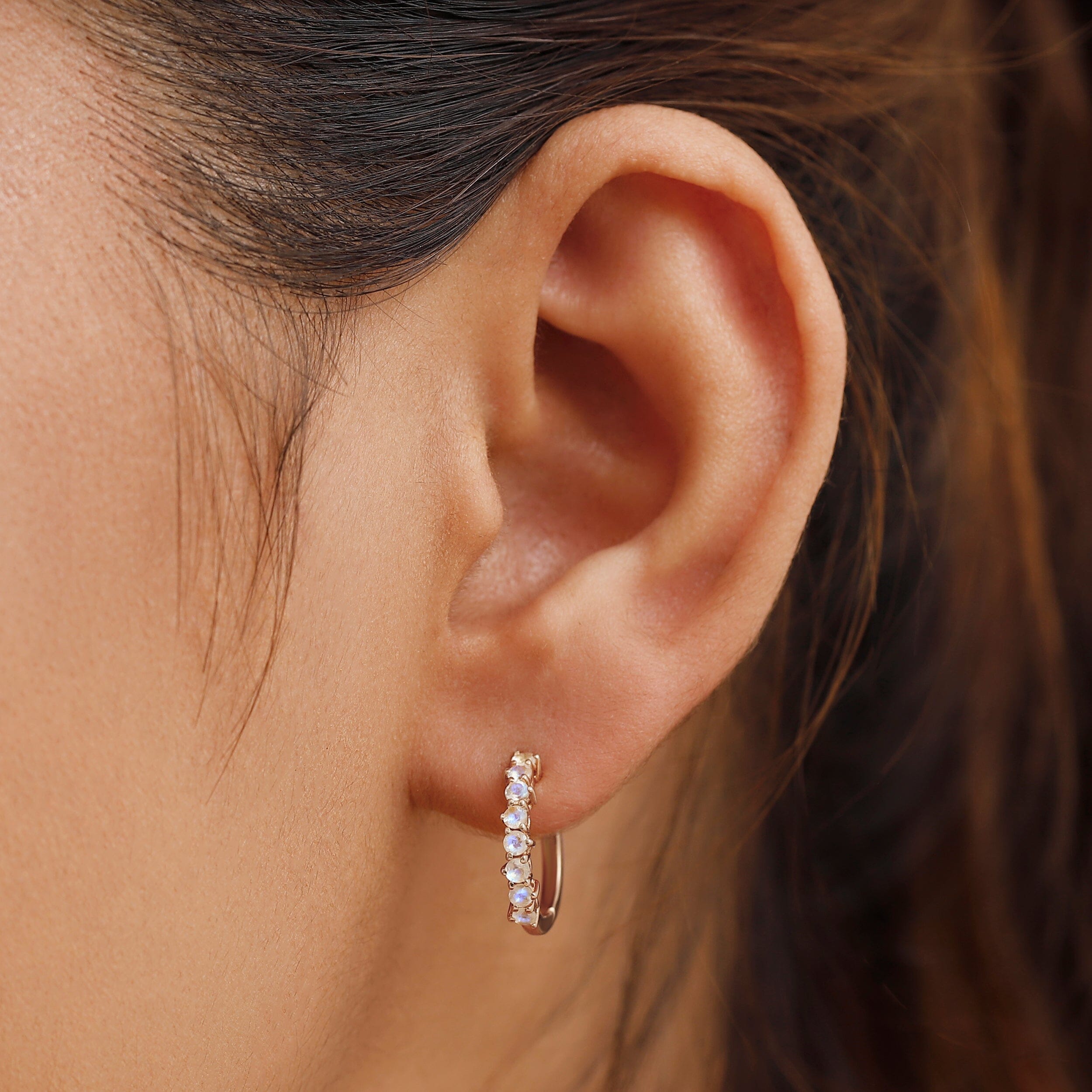 Moonstone Earrings - Queen Bonny Hoops、mySite、hinf8tx79