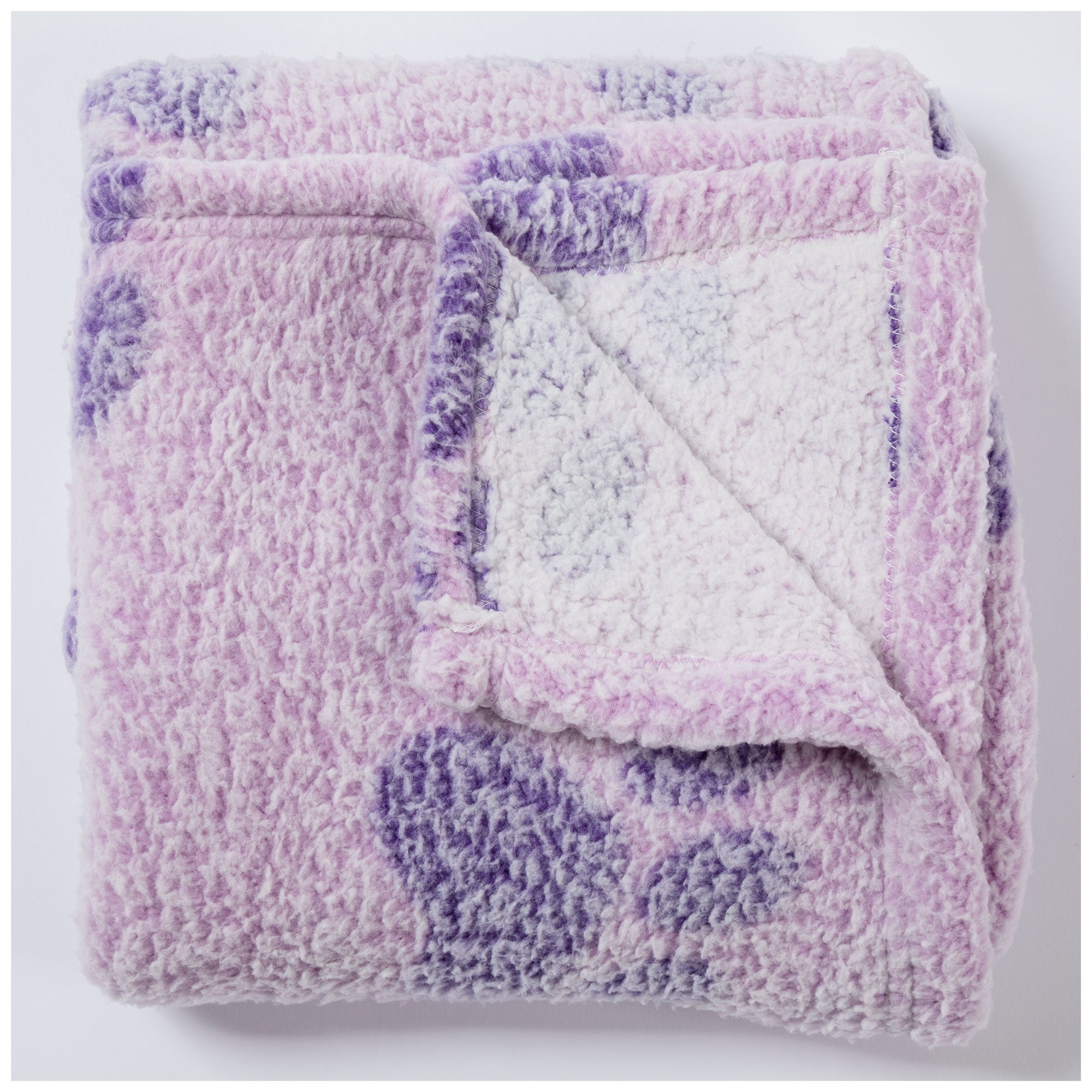 Paws I Love You Plush Sherpa Fleece Pet Blanket、mySite、camillekostekn