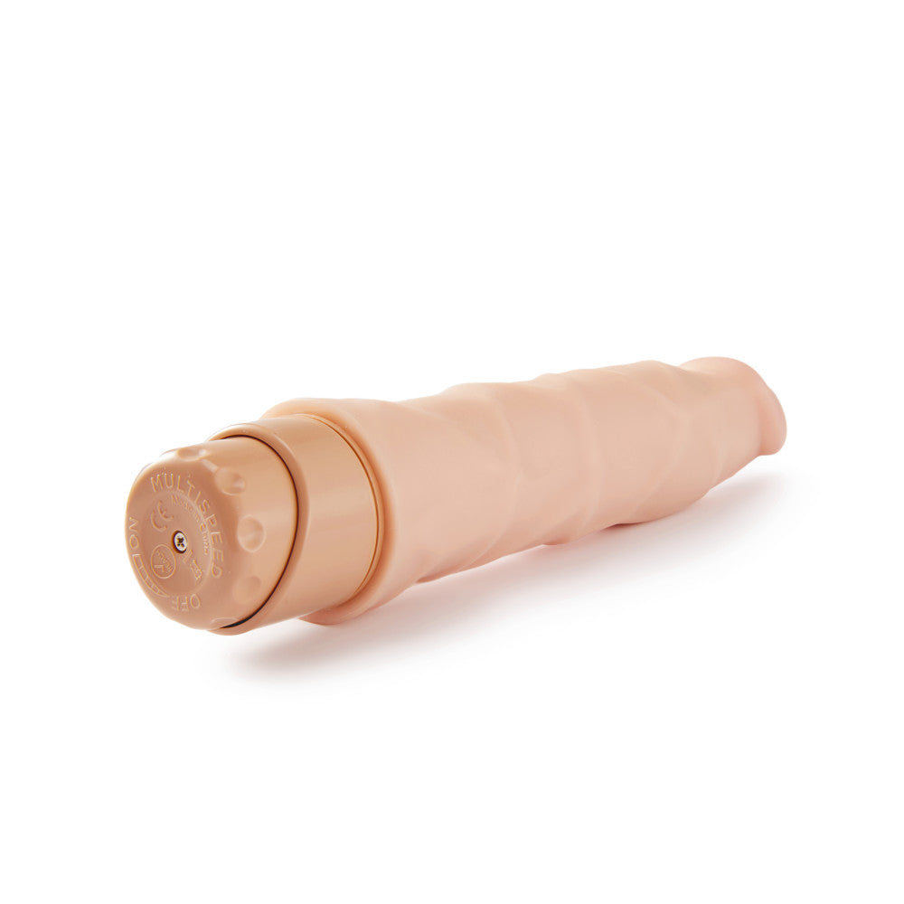 Dr. Skin By Blush® | Cock Vibe 1 Realistic Beige 9-Inch Long Vibrating Dildo、mySite、bottomscart