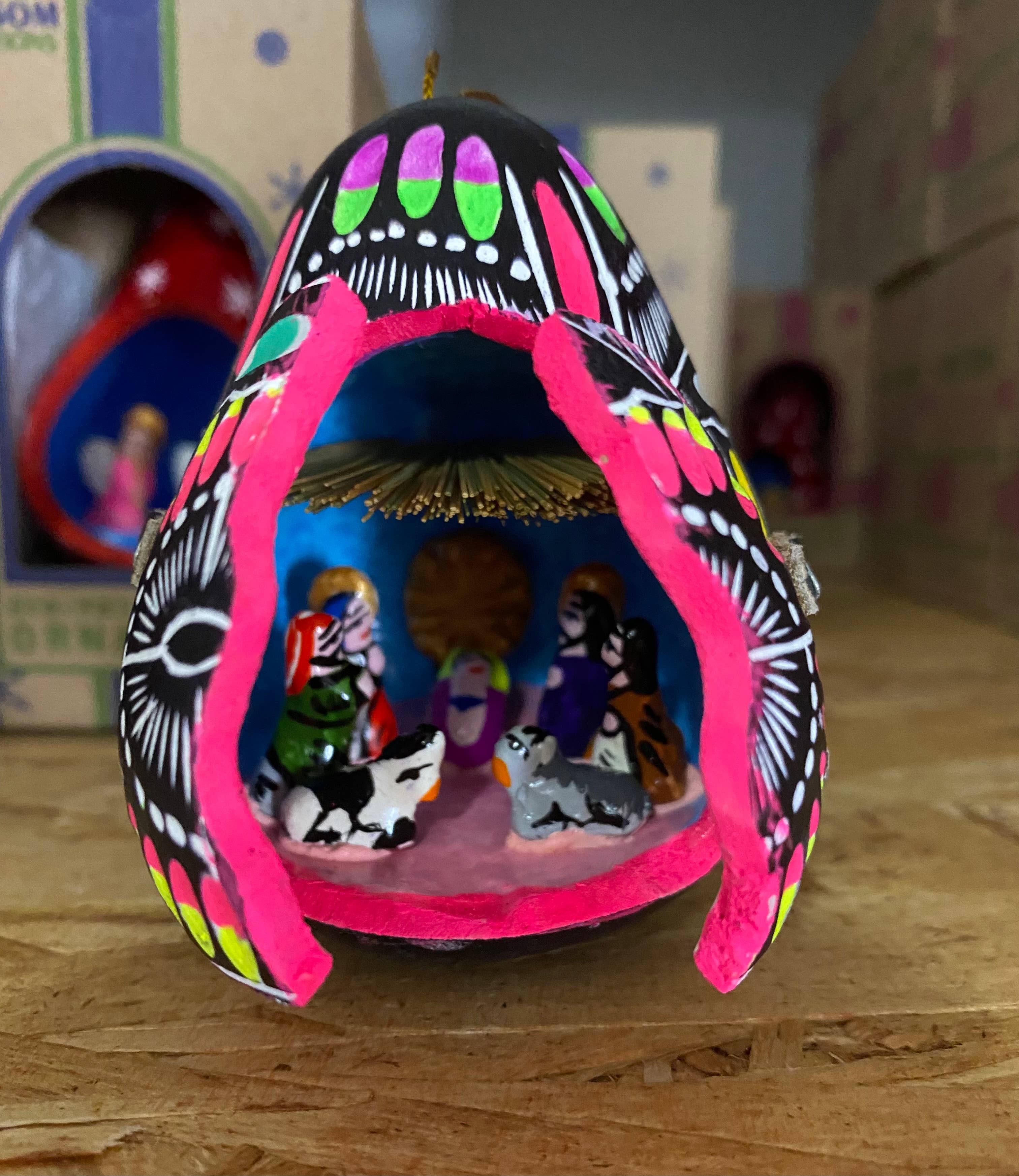 Retablo Nativity gourd、mySite、g9winljtr