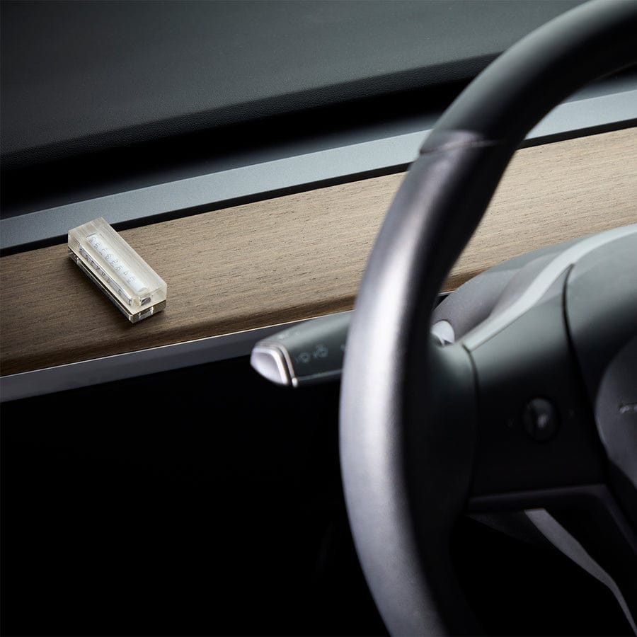 Acrylic Car Mezuzah with Traveler’s Prayer - Choice of Color、mySite、topwebapps