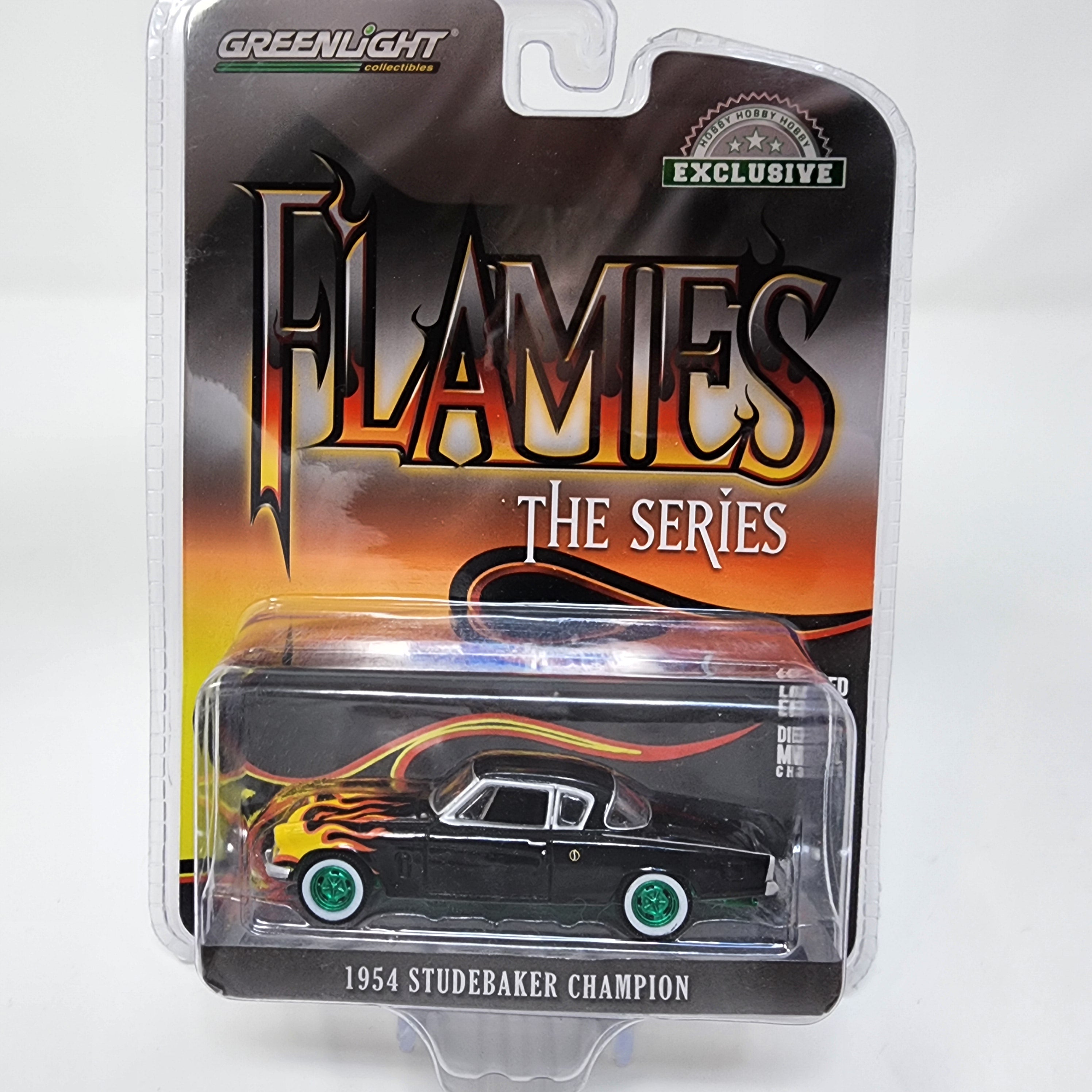 CHASE Green Machine * 1954 Studebaker Champion * Greenlight Flames Series、mySite、hgirdovlk