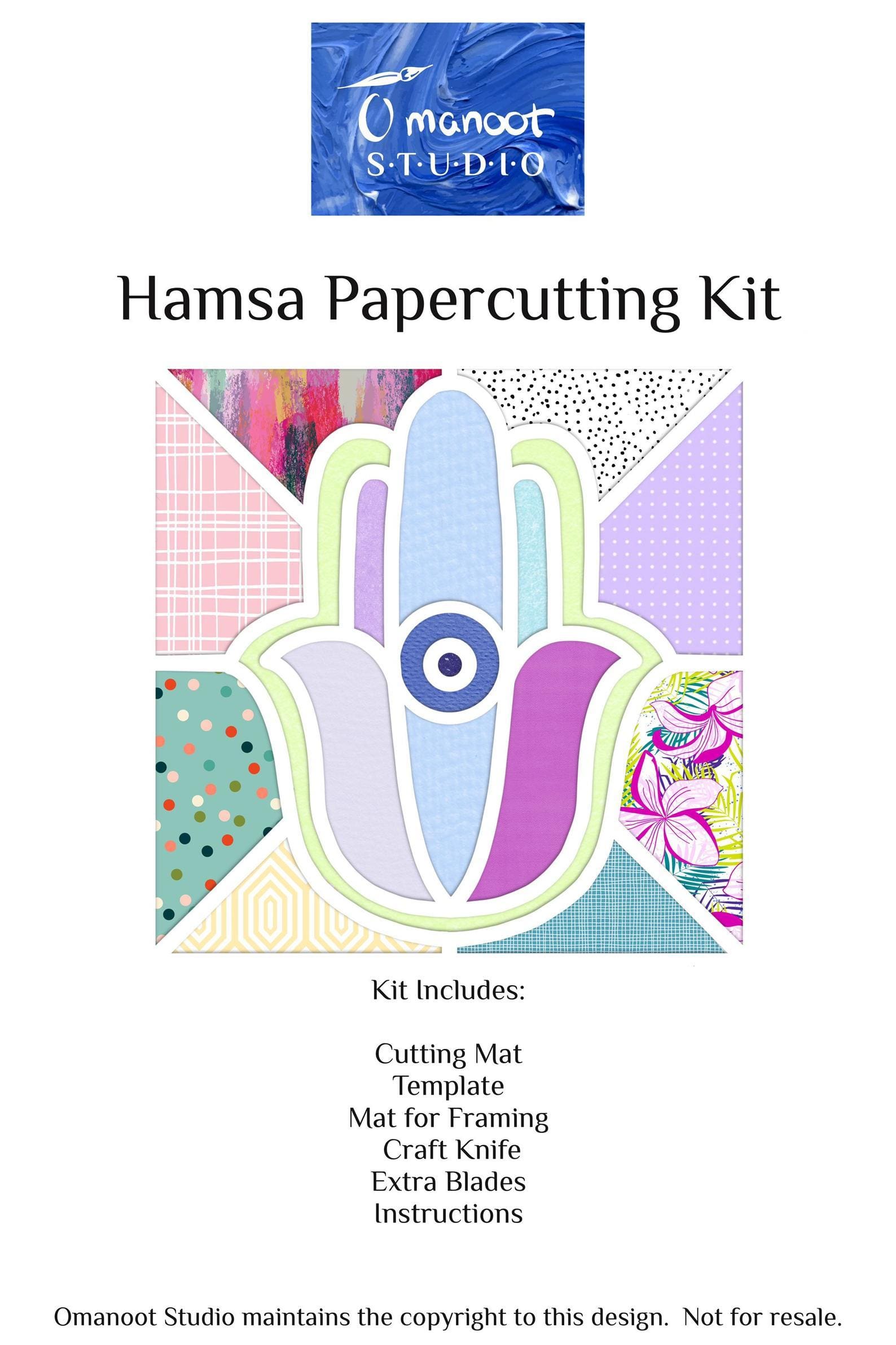 DIY Hamsa Papercutting Kit、mySite、topwebapps