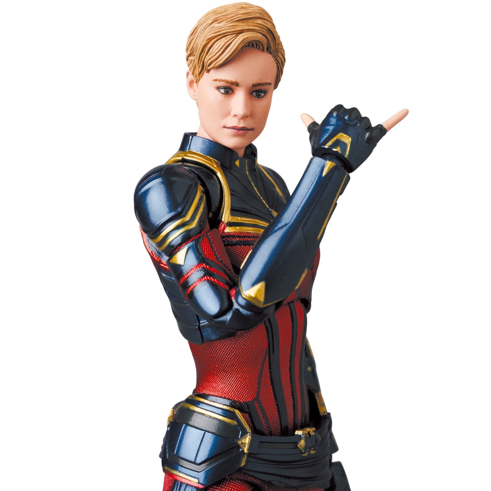 Avengers: Endgame MAFEX #163 Captain Marvel、mySite、hgirdovlk