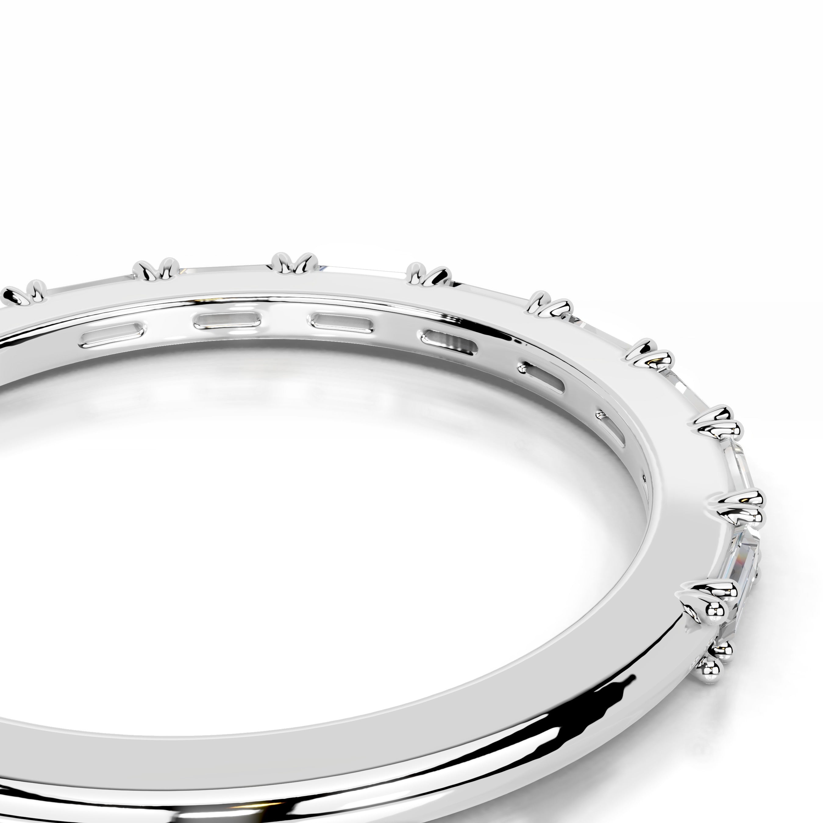 Irie Diamond Wedding band - 14K White Gold、mySite、hinf8tx79