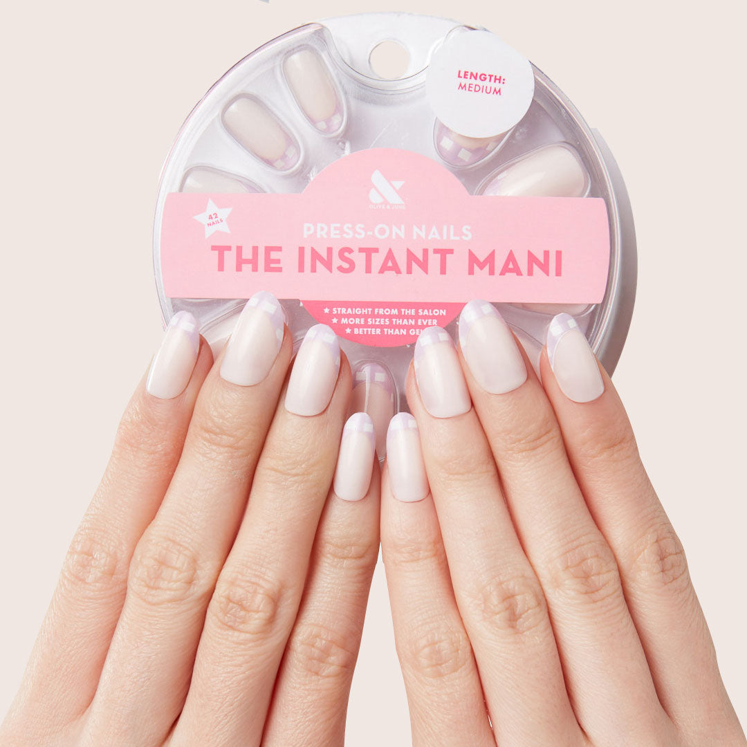 Gingham French Press-On Part-of-Set、mySite、solidvoid