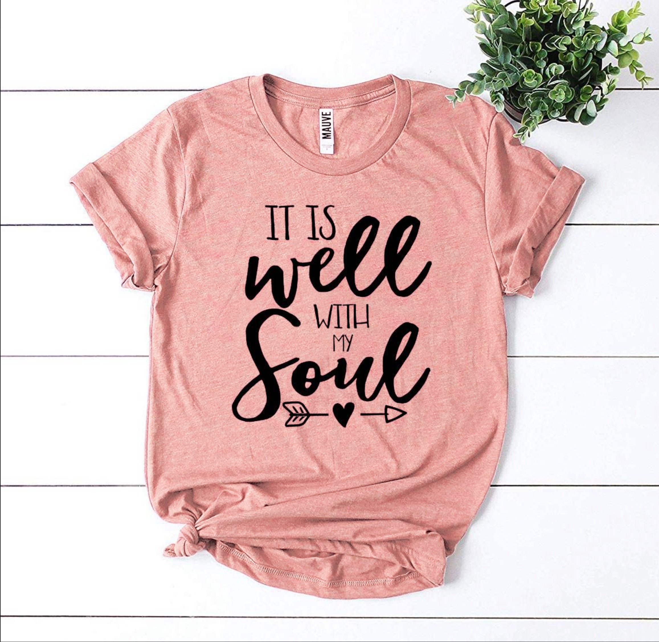 It Is Well With My Soul T-shirt、mySite、camillekostekn