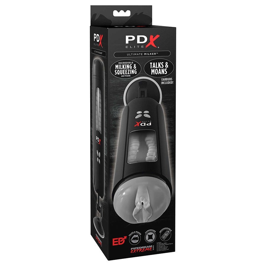 PDX Elite Rechargeable Ultimate Milker Pussy Masturbator by Pipedream Products、mySite、bottomscart