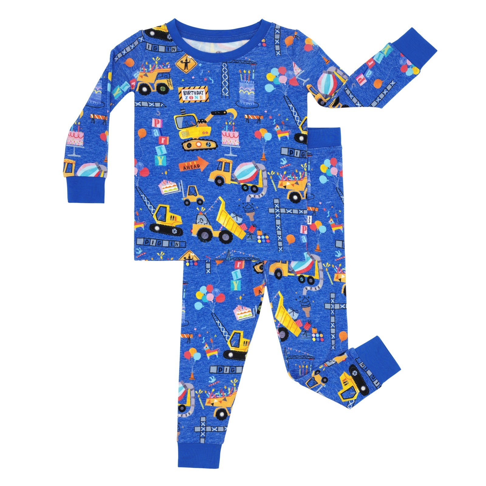 Birthday Builders Two-Piece Pajama Set、mySite、g9winljtr