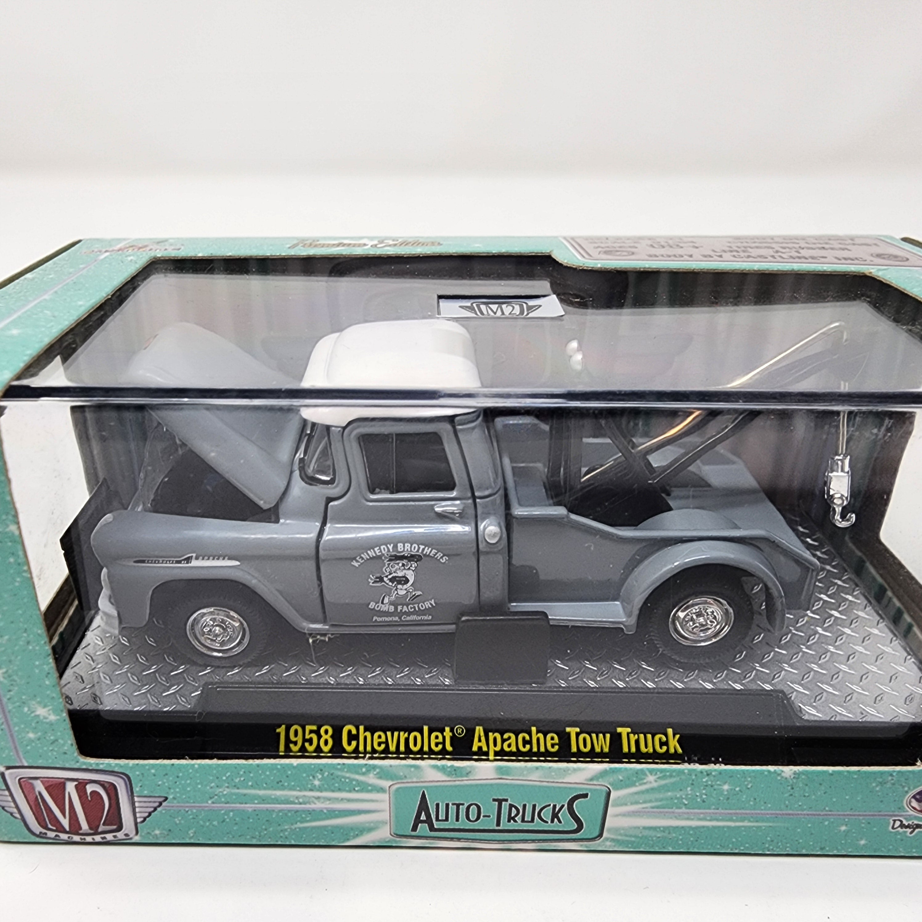 1958 Chevrolet Apache Tow Truck * Grey * M2 Machines Auto-Trucks、mySite、hgirdovlk