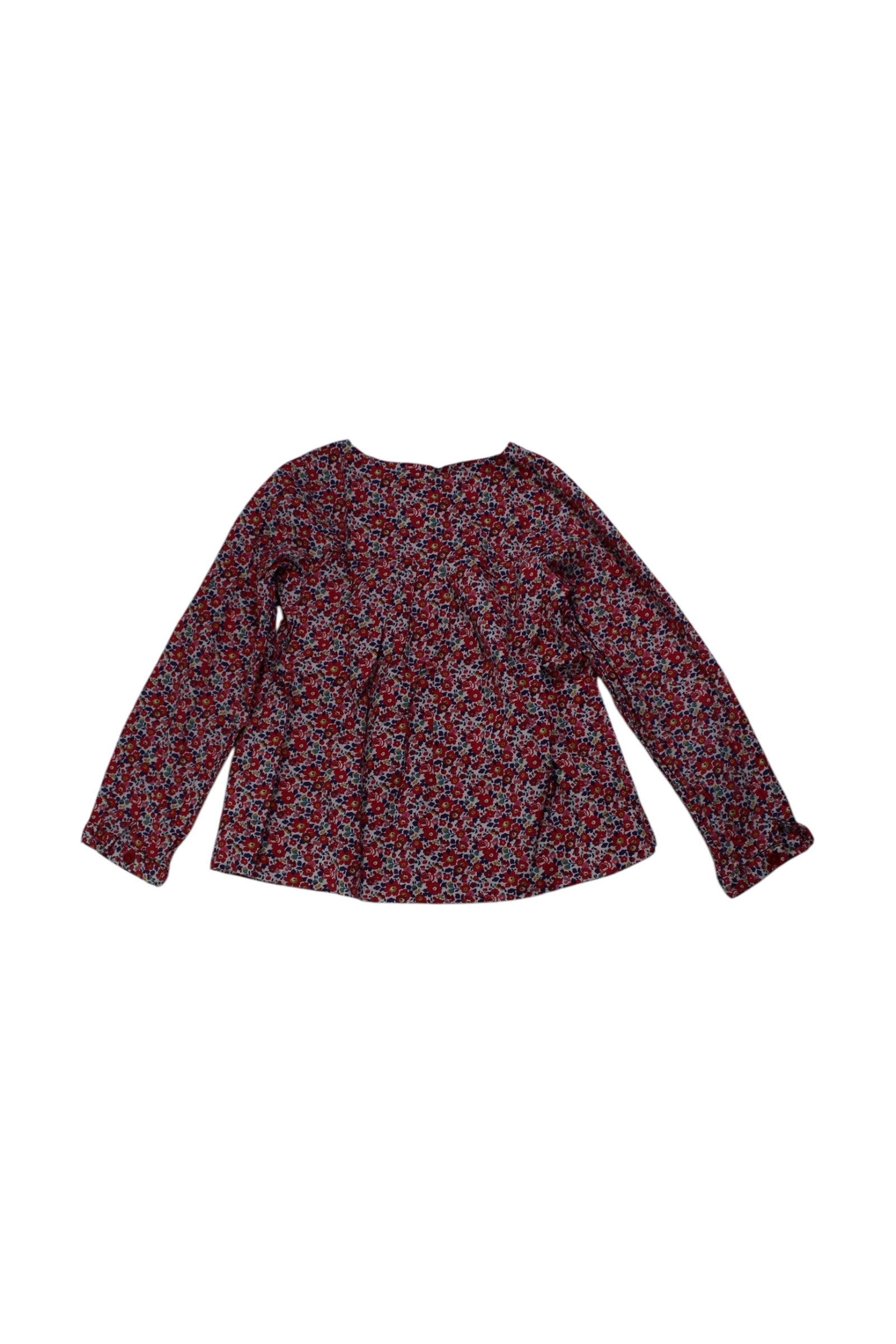 Jacadi Floral Long Sleeve Top 5T、mySite、g9winljtr