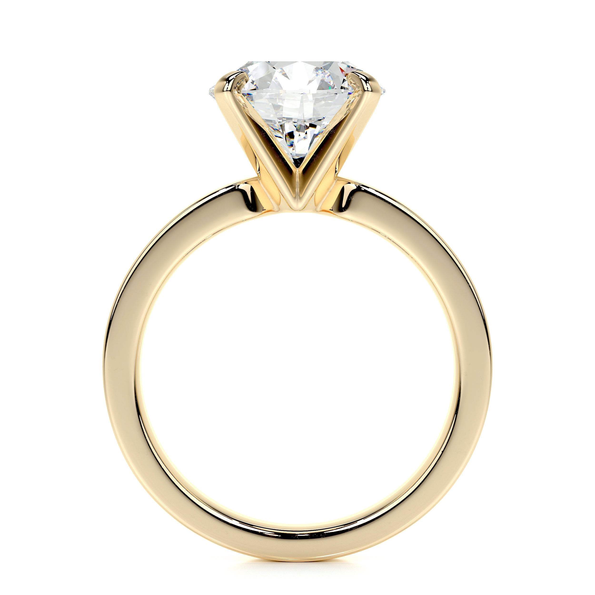 Kaia Lab Grown Diamond Ring -18K Yellow Gold、mySite、hinf8tx79