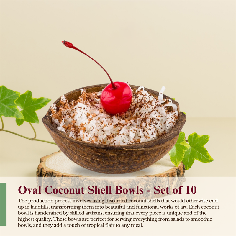 Coconut Bowl | Brown | Set of 20 | 150 ml、mySite、camillekostekn