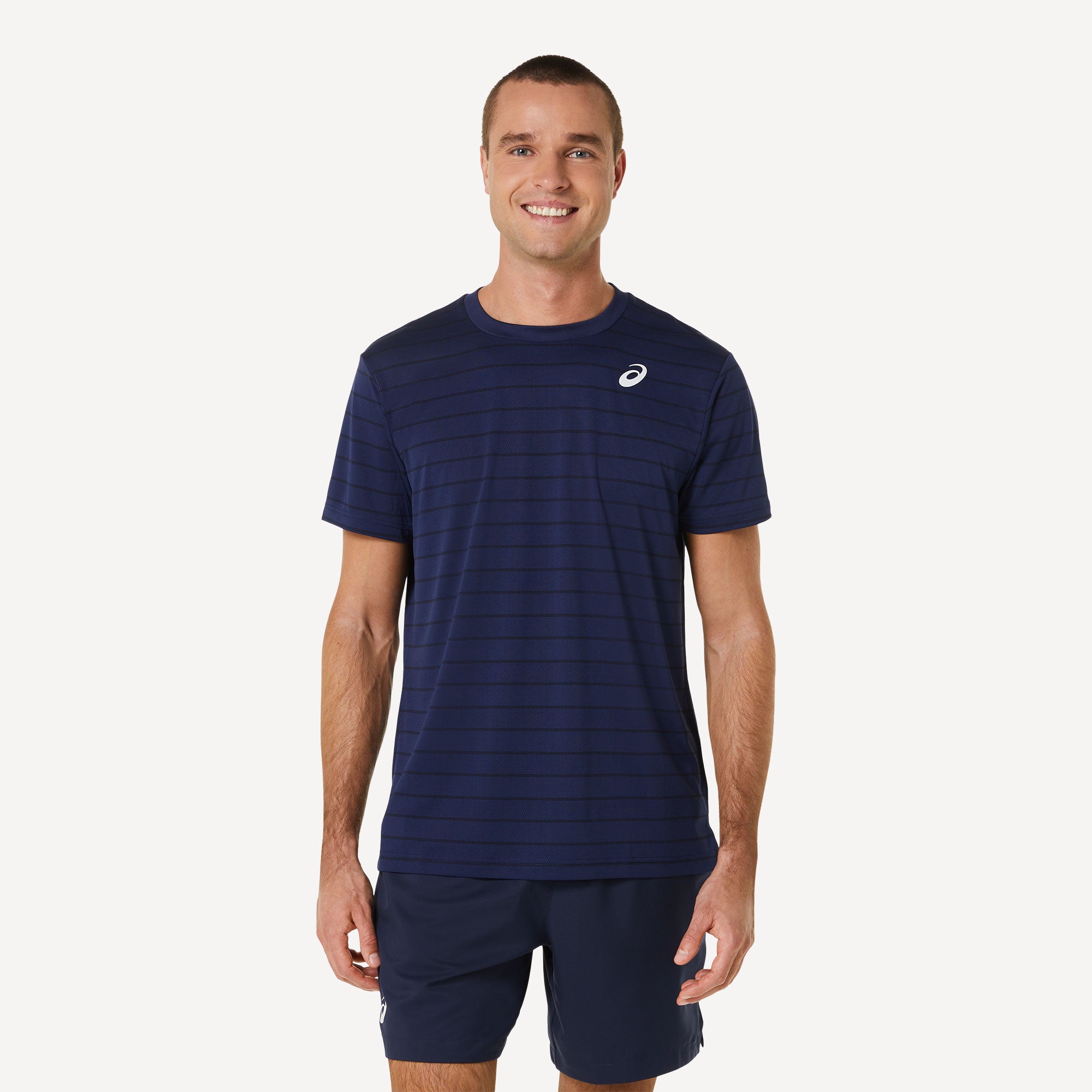 ASICS Court Men's Striped Tennis Shirt