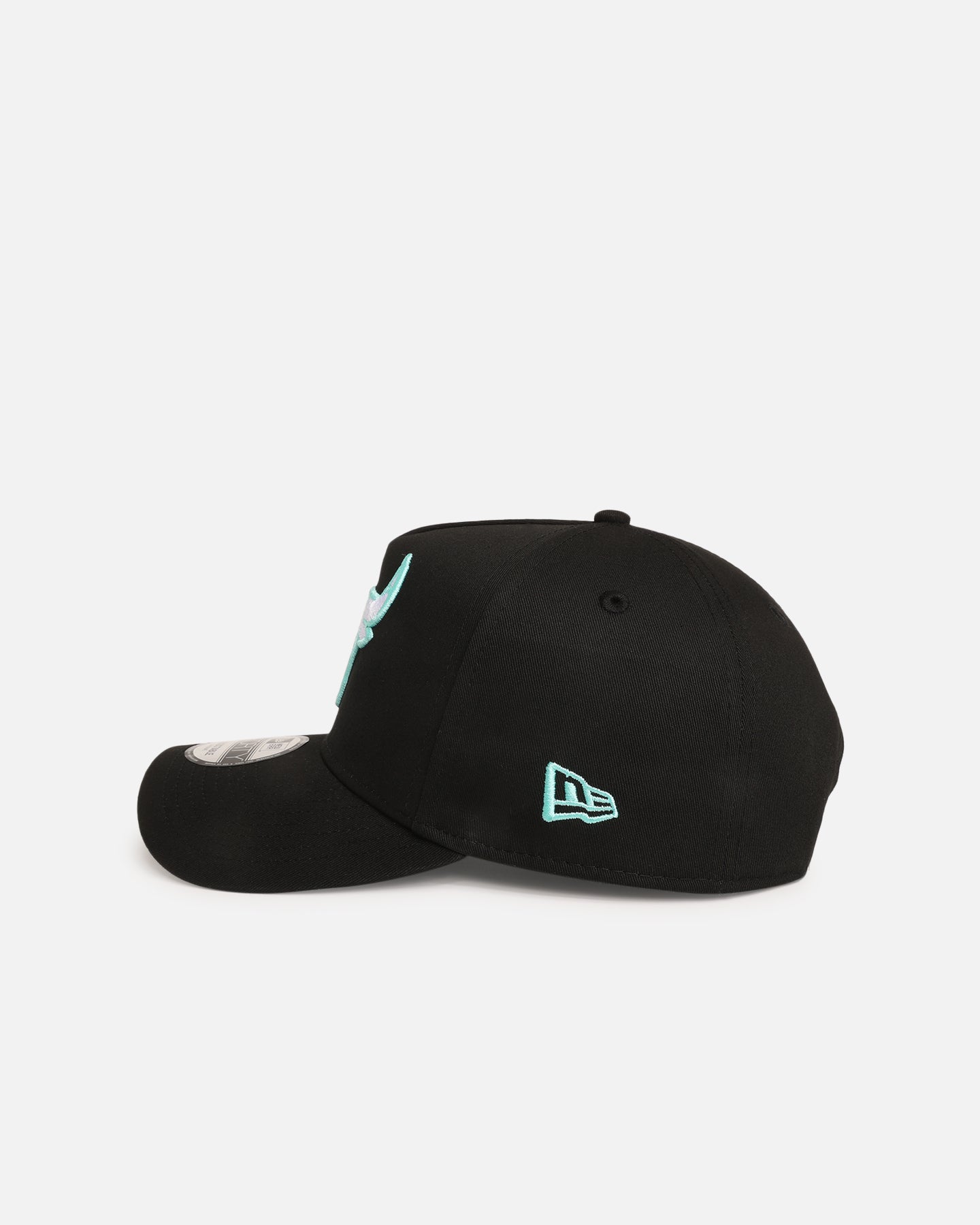 New Era Chicago Bulls 'Black Aqua' 9FORTY A-Frame Snapback Black/Aqua、mySite、zt4zffjzw