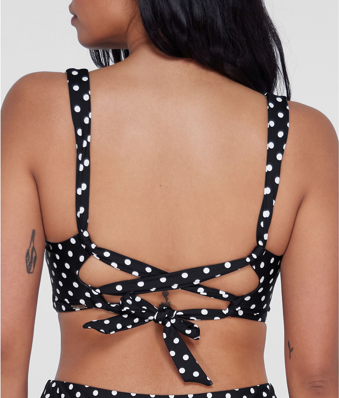 Printed Elsie Underwire Wrap Bikini Top、mySite、bengalsvssteelers