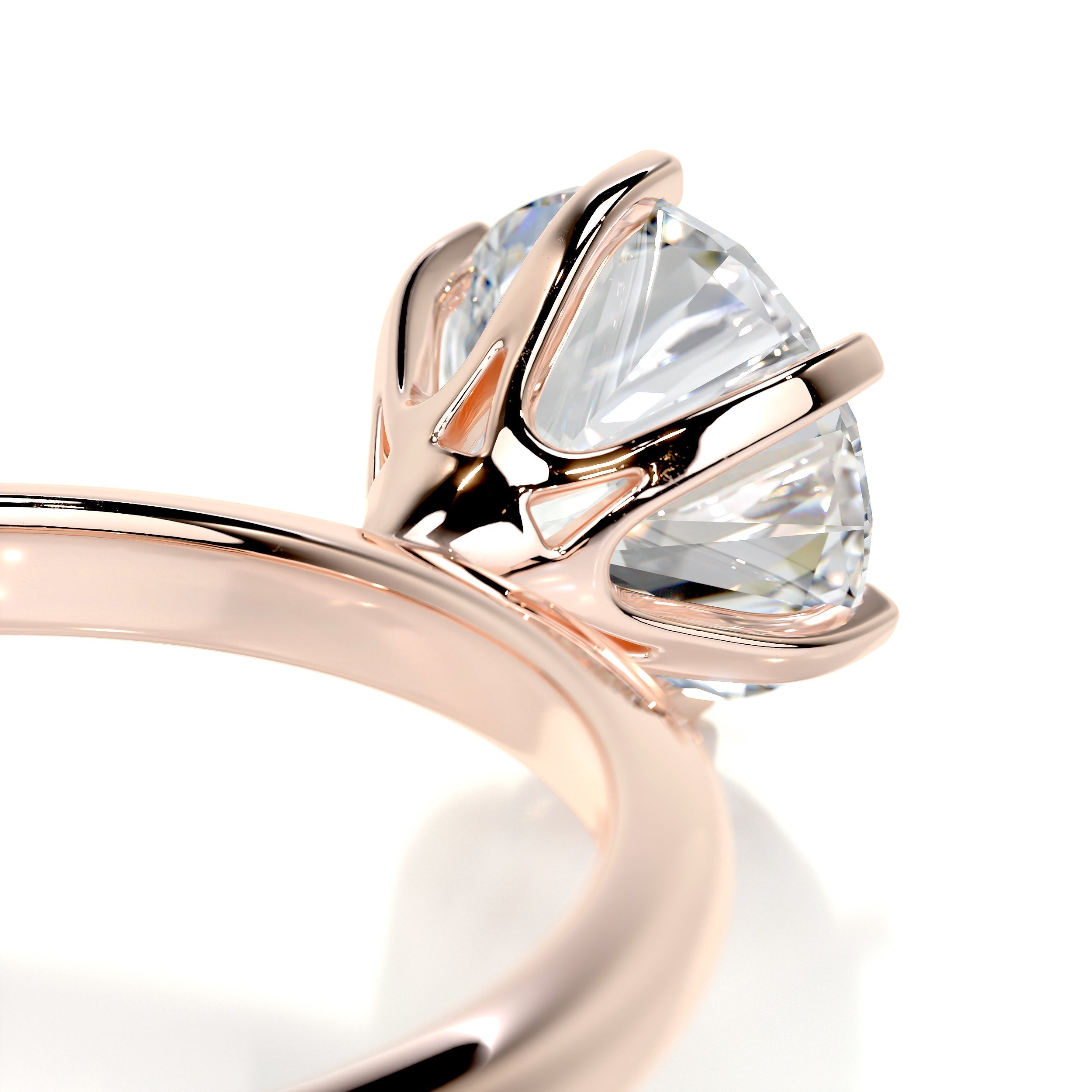 Samantha Diamond Engagement Ring -14K Rose Gold (RTS)、mySite、hinf8tx79