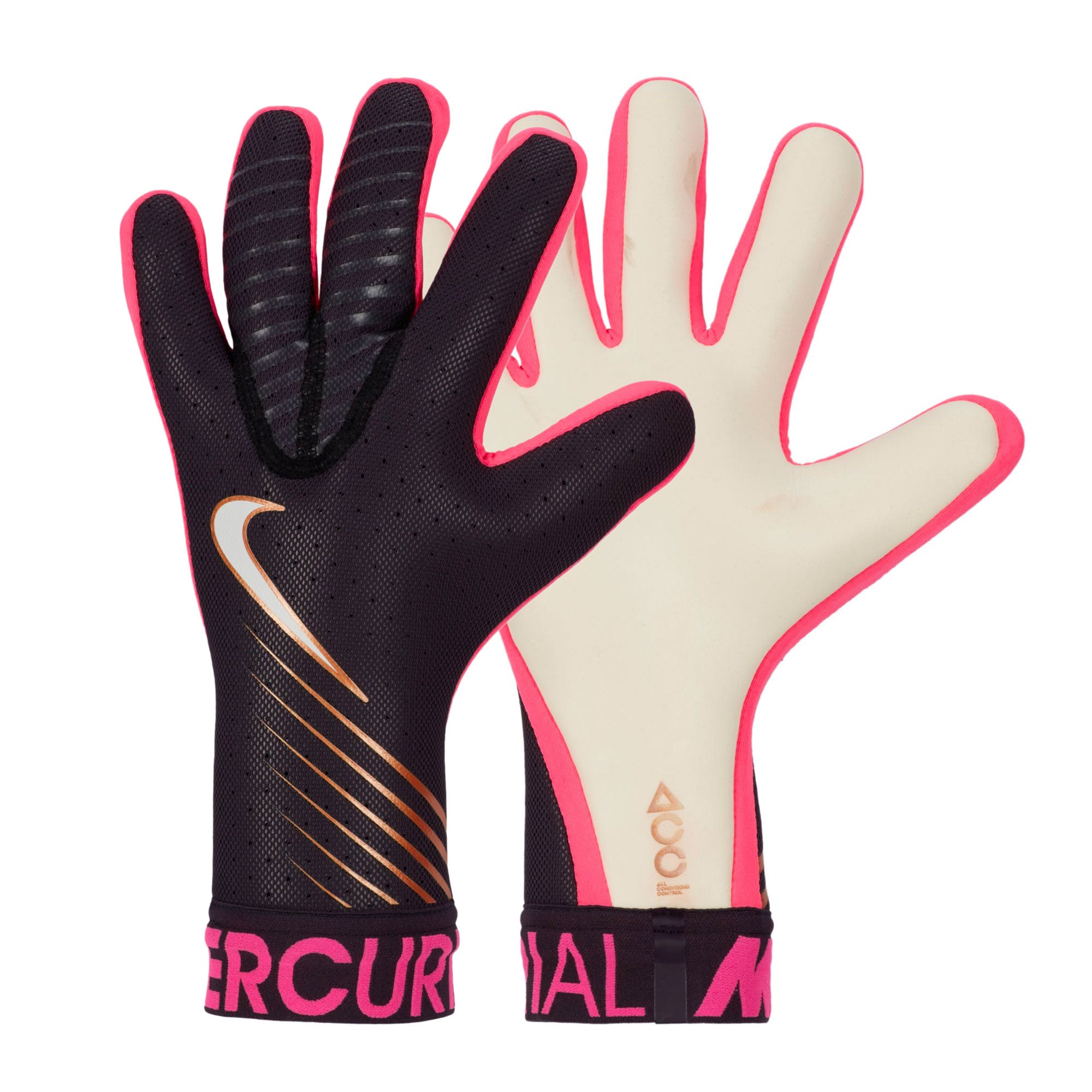Nike Men's Mercurial Touch Elite Goalkeeper Gloves Cave Purple/White、mySite、noshort