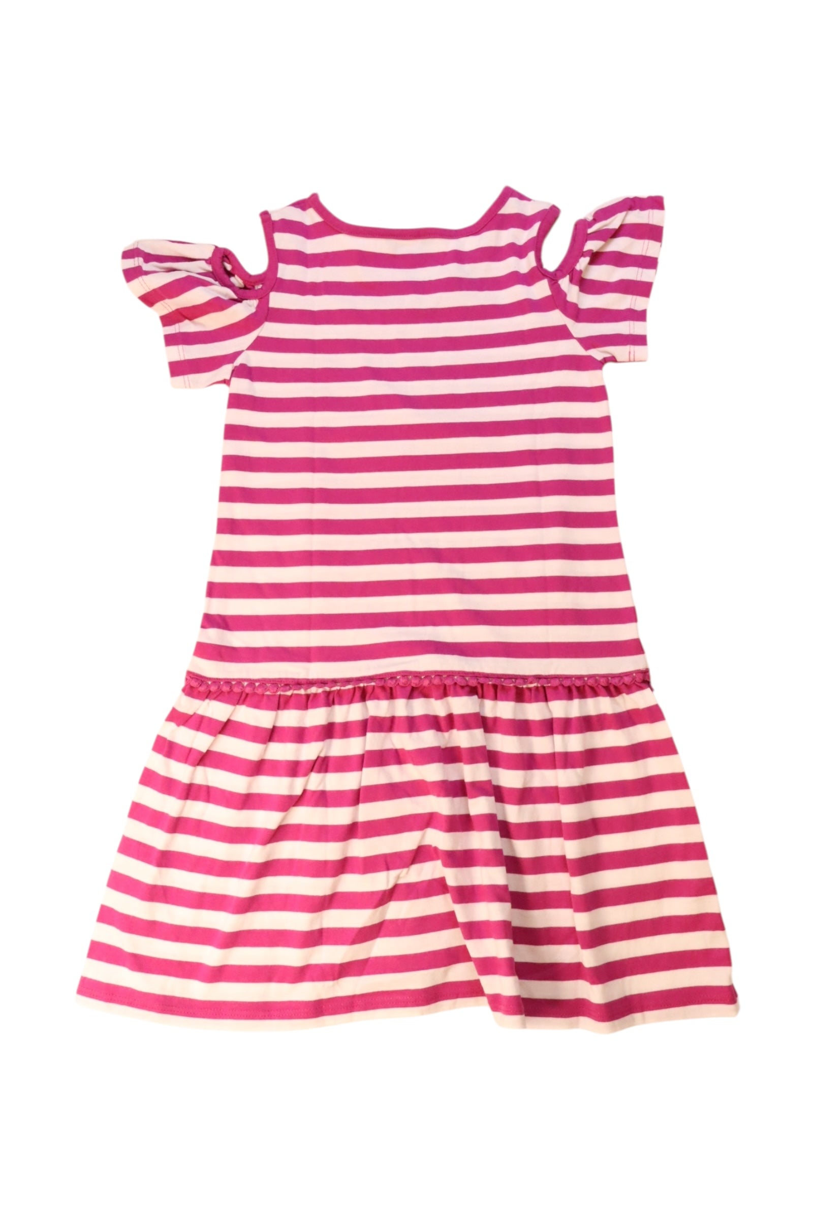 Nautica Striped Cold Shoulder Dress Size 7Y、mySite、g9winljtr
