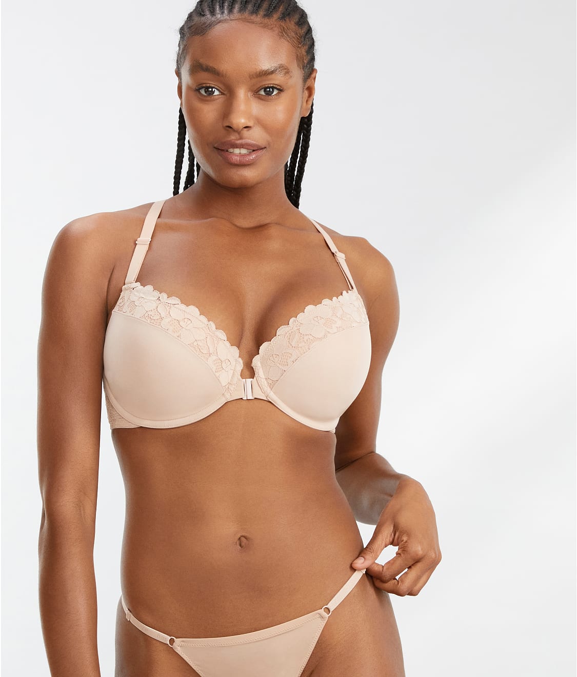The Effortless Front-Close Lace Bra、mySite、bengalsvssteelers
