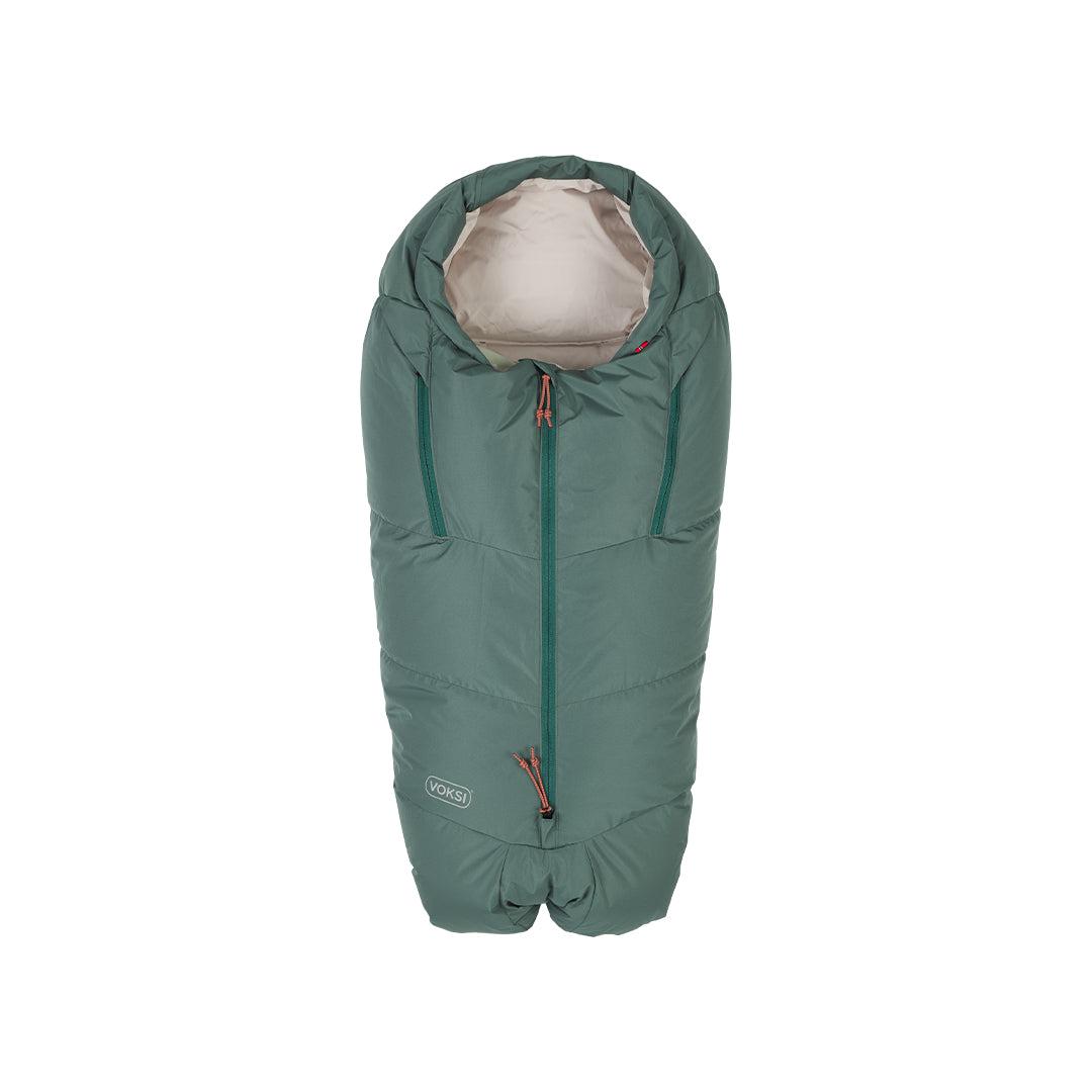  Voksi Adventure North Footmuff - Dark Sea Green - Seashell Sand、mySite、merchandisen
