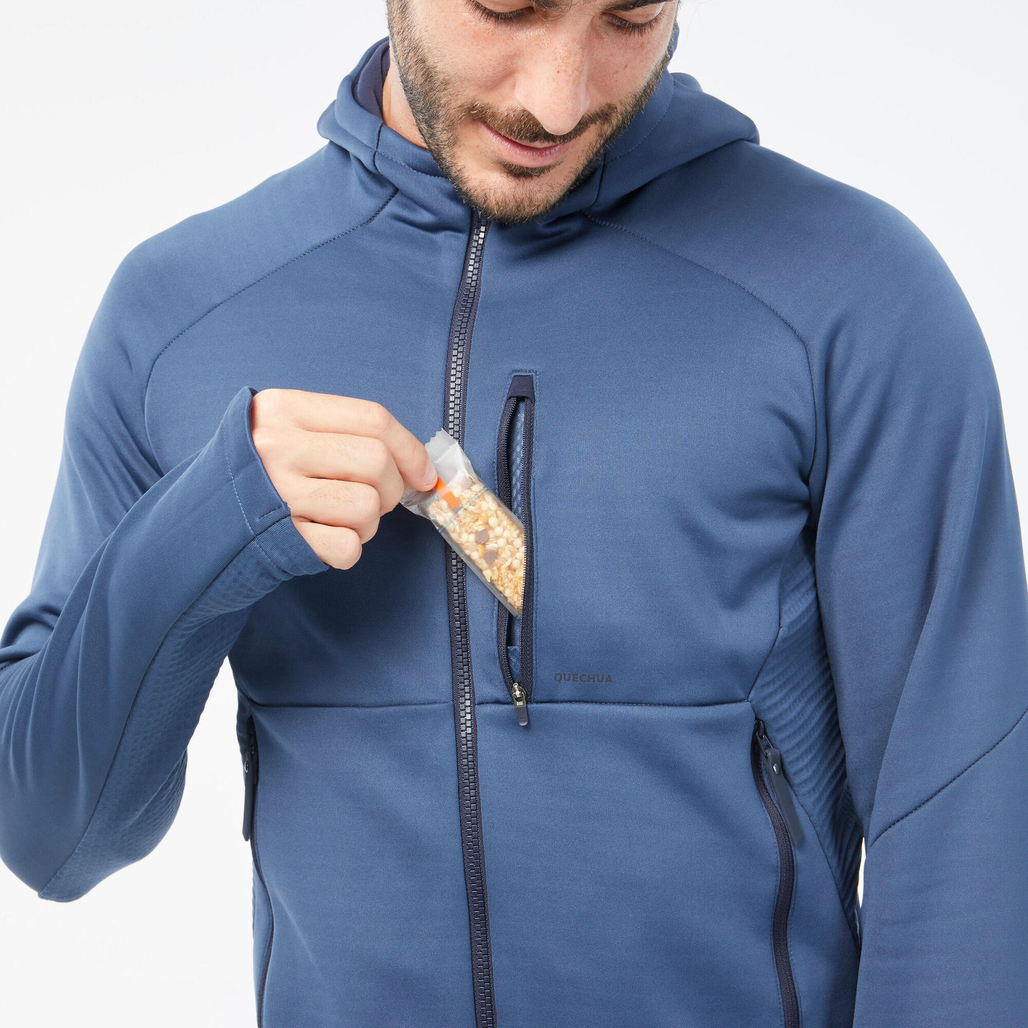 Quechua Men's MH520 Hood Hiking Fleece Jacket、mySite、shQuechua Men's MH520 Hood Hiking Fleece Jacket、mySite、glenpowelloop_name