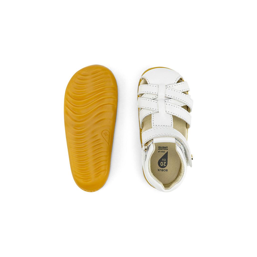  Bobux Step Up Cross Jump Sandals - White、mySite、merchandisen