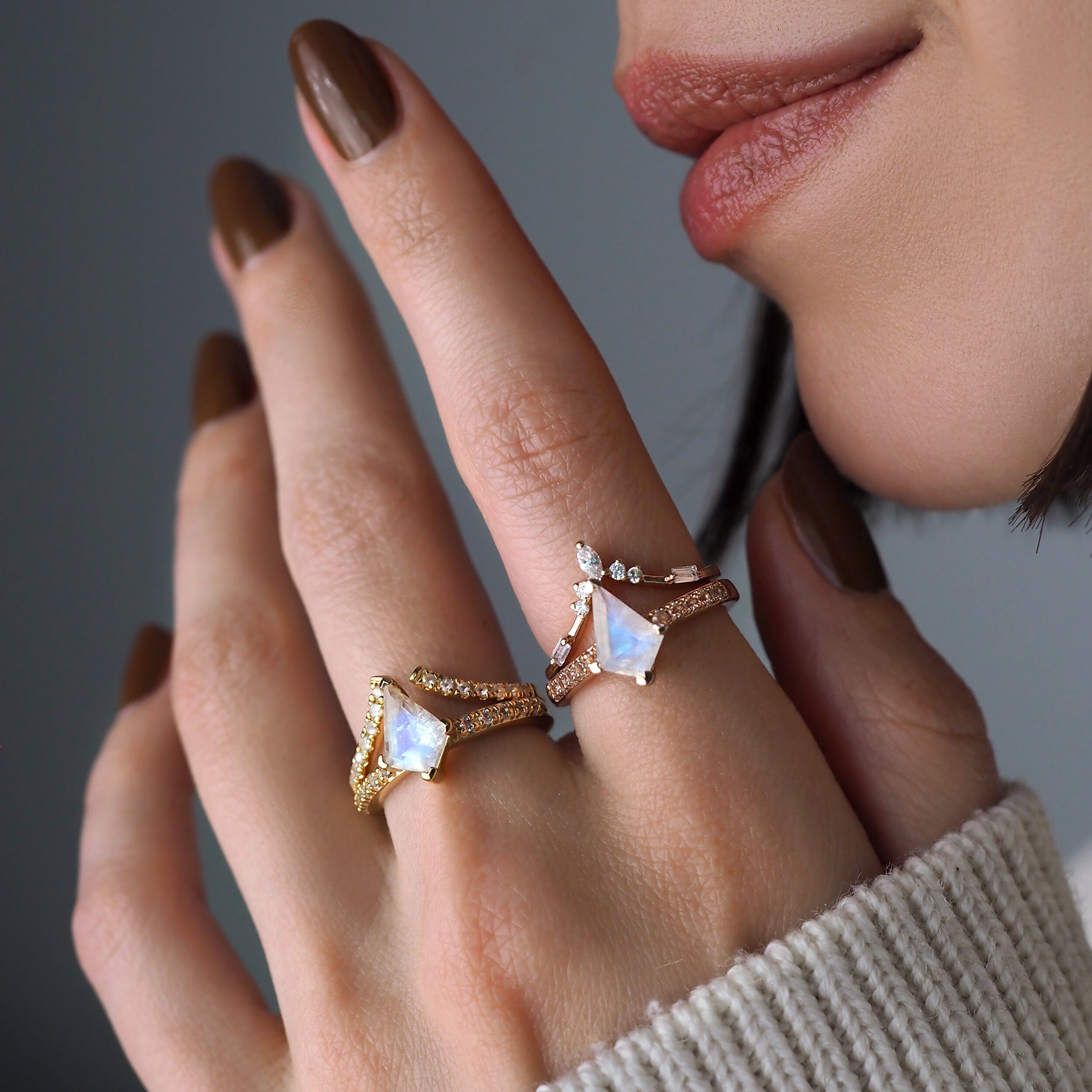 White Zircon Ring - Diadème Band、mySite、hinf8tx79