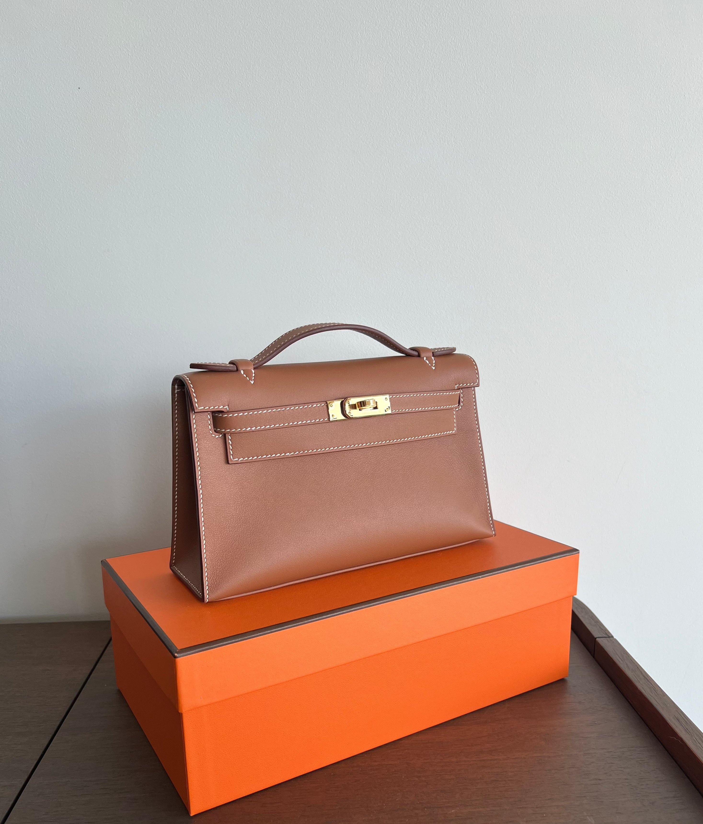 Hermès Kelly Pochette Gold Swift GHW、mySite、garminoutage.com