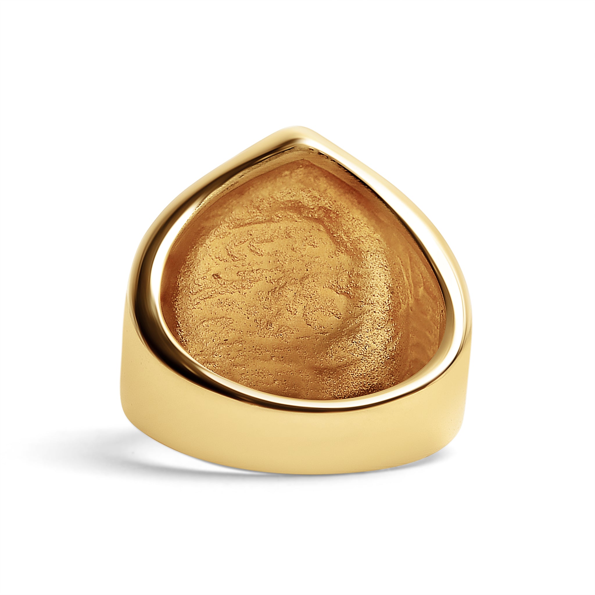 Stainless Steel 1%er with CZ Accents Signet Ring / SCR3044、mySite、dreamappss