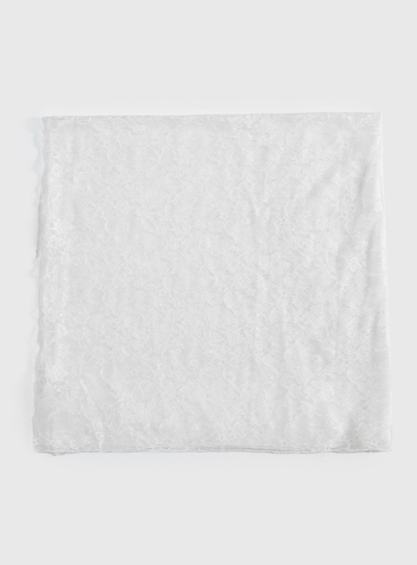 Nellie Hair Scarf White Lace、mySite、solidvoid