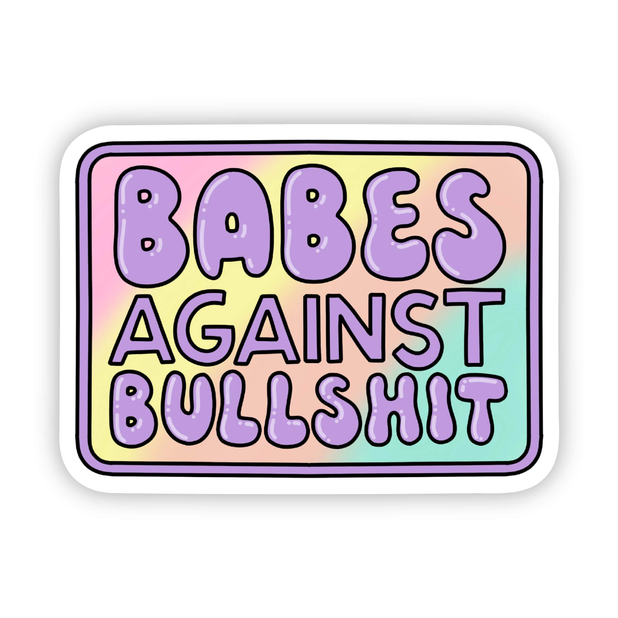  Babes Against Bullshit - purple、mySite、elrpsem3k