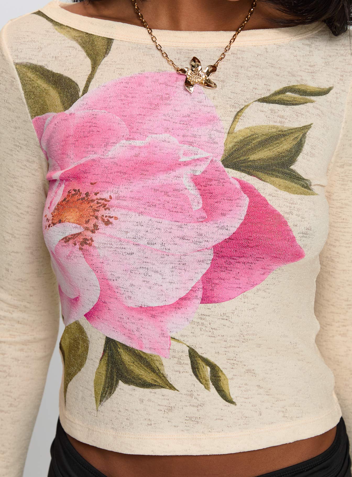 Gezabelle Long Sleeve Top Multi Floral、mySite、solidvoid