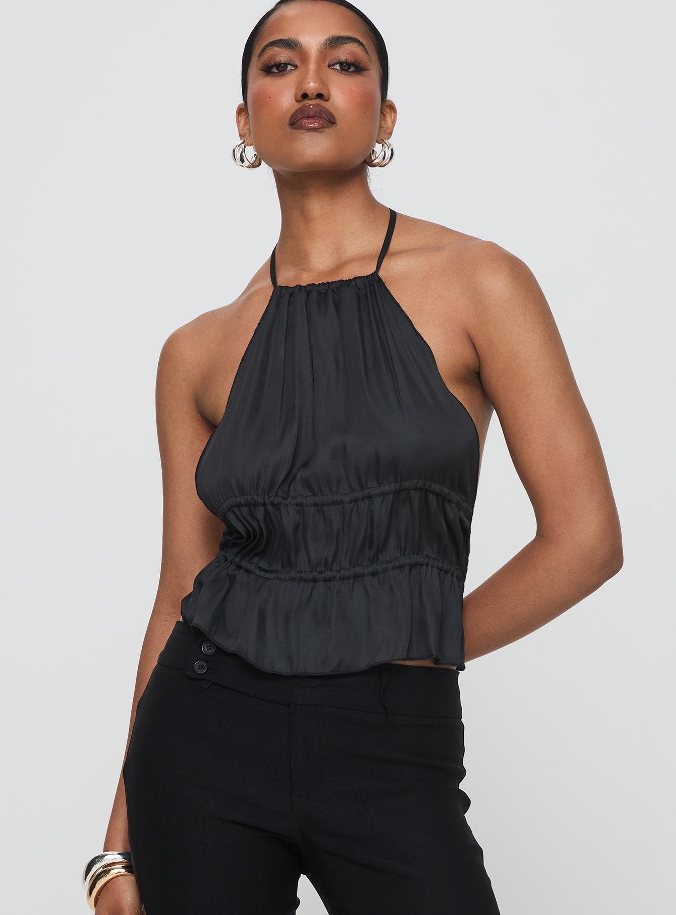 Legacy Halter Top Onyx、mySite、solidvoid