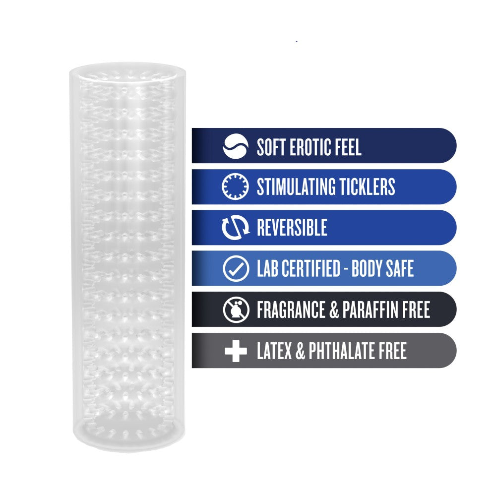 M For Men By Blush® | Stroke Sleeve Clear Masturbator / Stroker、mySite、bottomscart