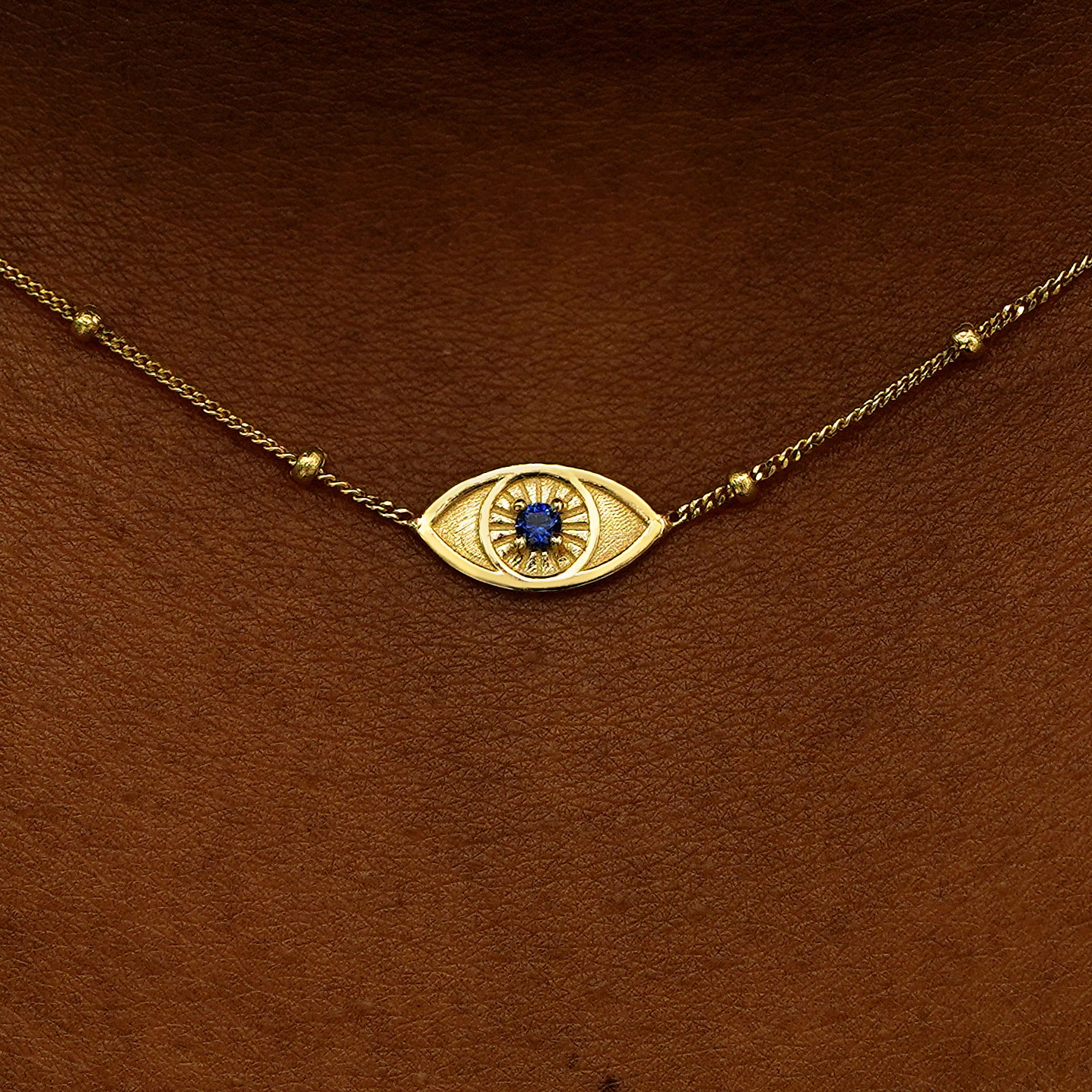 Gemstone Evil Eye Necklace、mySite、hinf8tx79