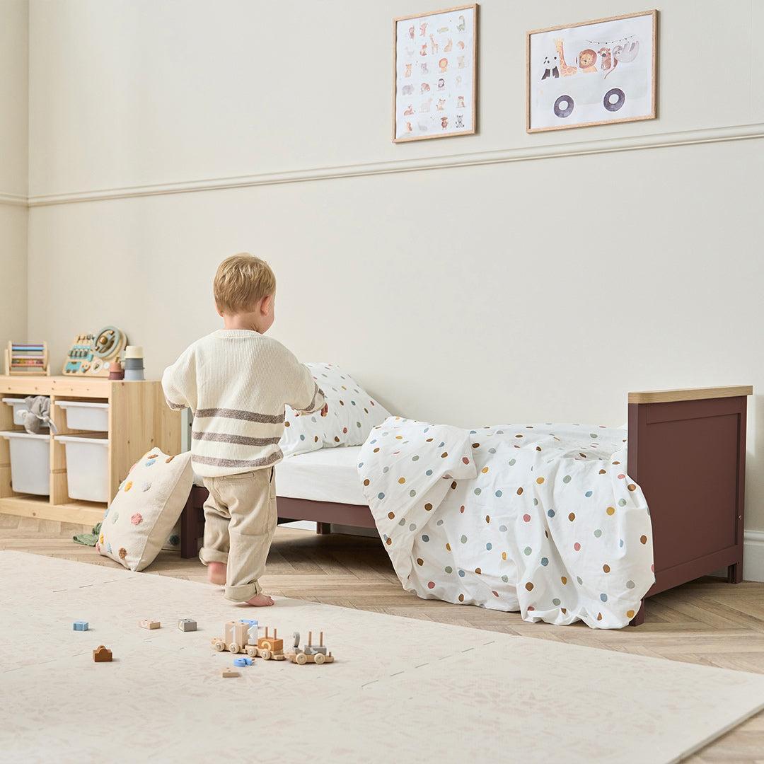  Tutti Bambini Misha Cot Bed - Mulberry/Golden Oak、mySite、merchandisen