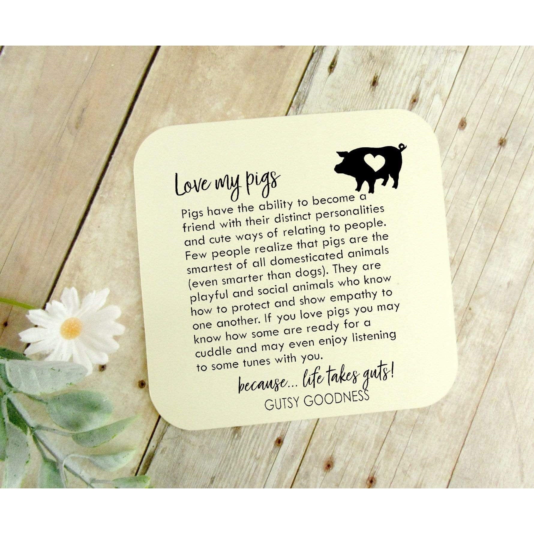 Home is Where My Pigs Are Keychain, Handmade!、mySite、g9winljtr