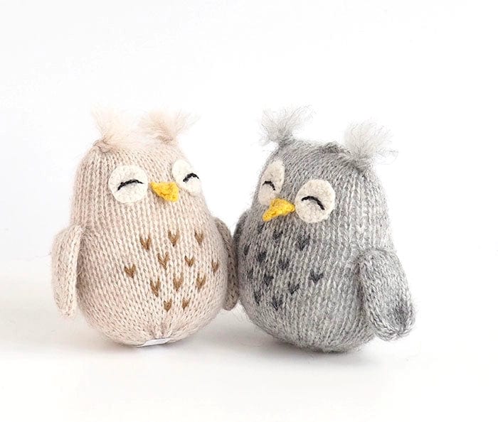 Handmade Owl Knit Ornaments Adorable! Made in Peru、mySite、g9winljtr