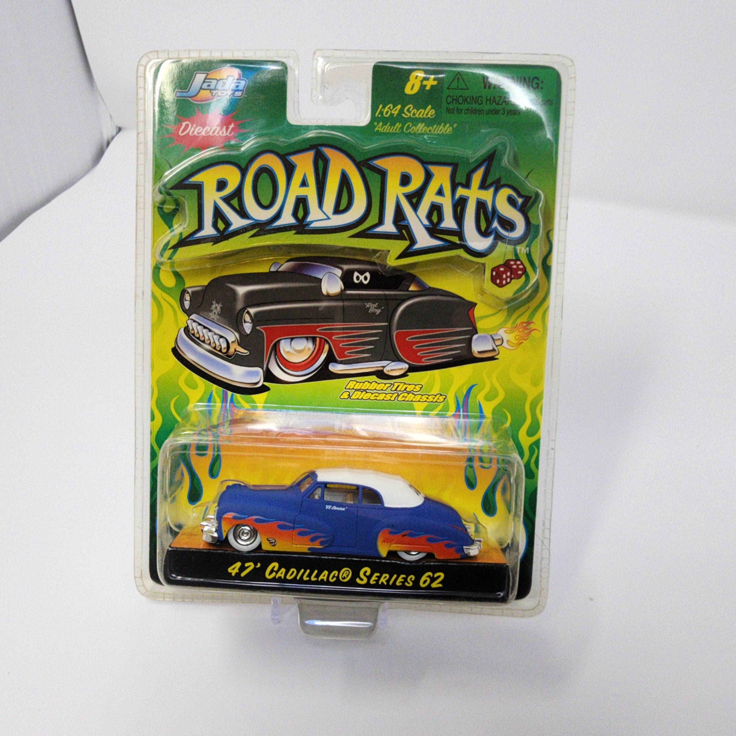 '47 Cadillac Series 62 * Blue * Jada Toys Road Rats Series、mySite、hgirdovlk